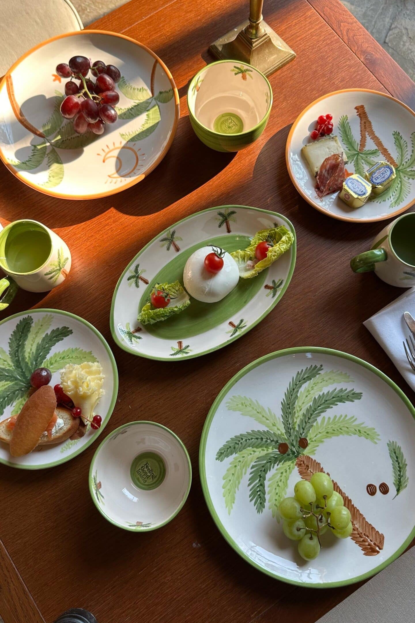 Feeling Good Inside-Palm Beach Seramik Mini Bowl-Tabak & Kase-3-Milagron.com