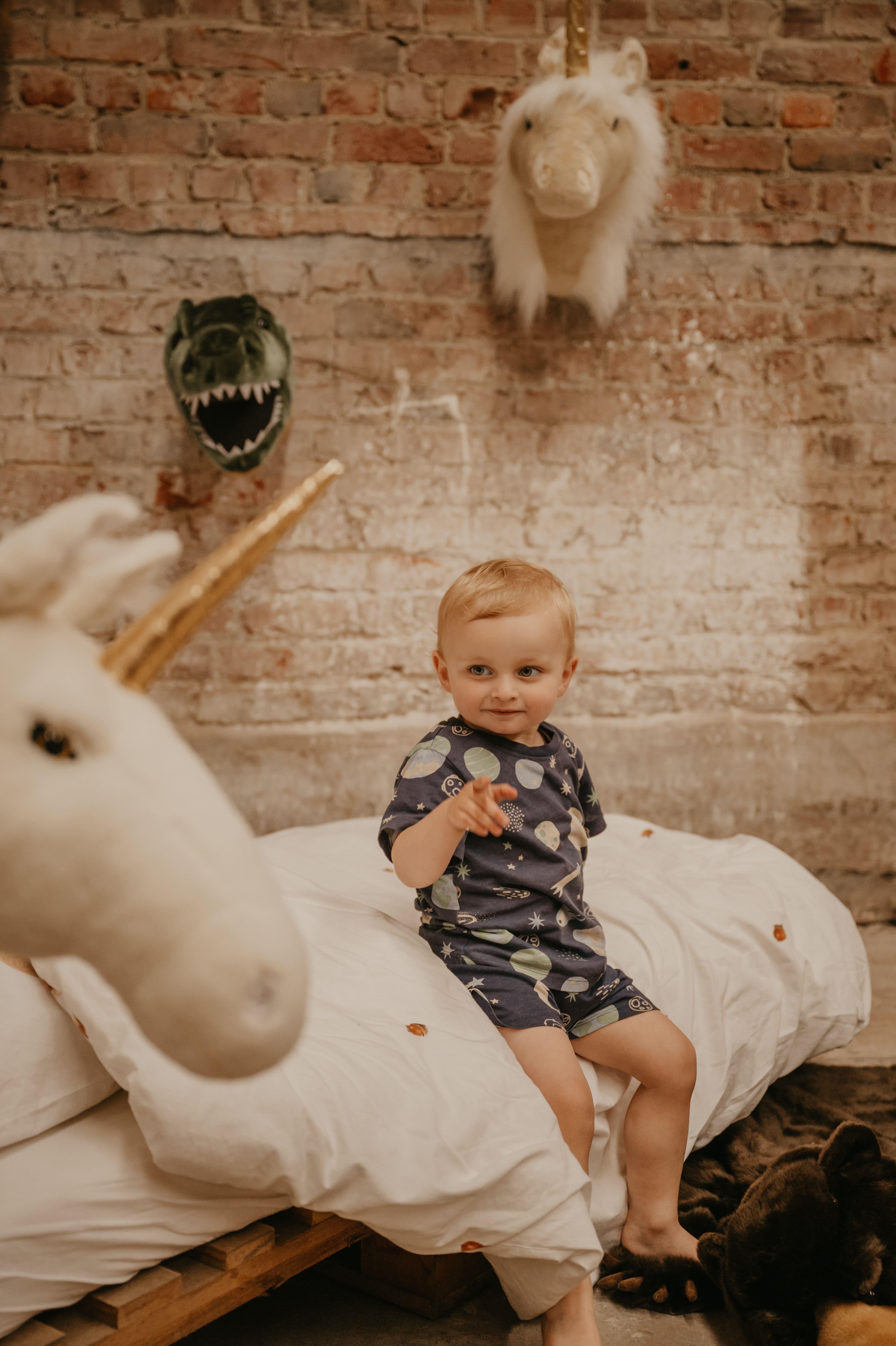 Duvar Aksesuarı, Bej Unicorn Fay