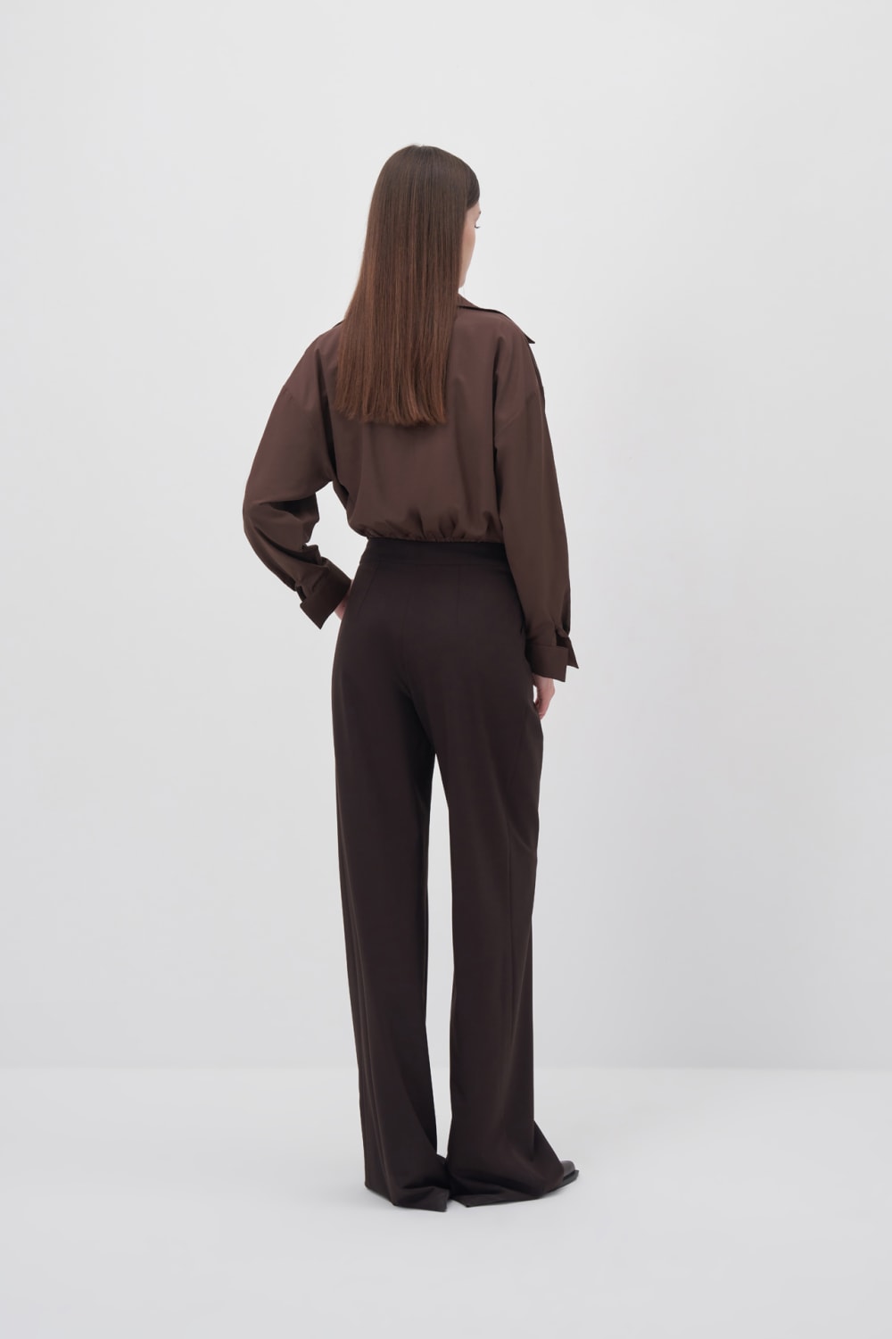 Wingcott-Acı Kahve Oversize Gömlek-Gömlek-5-Milagron.com