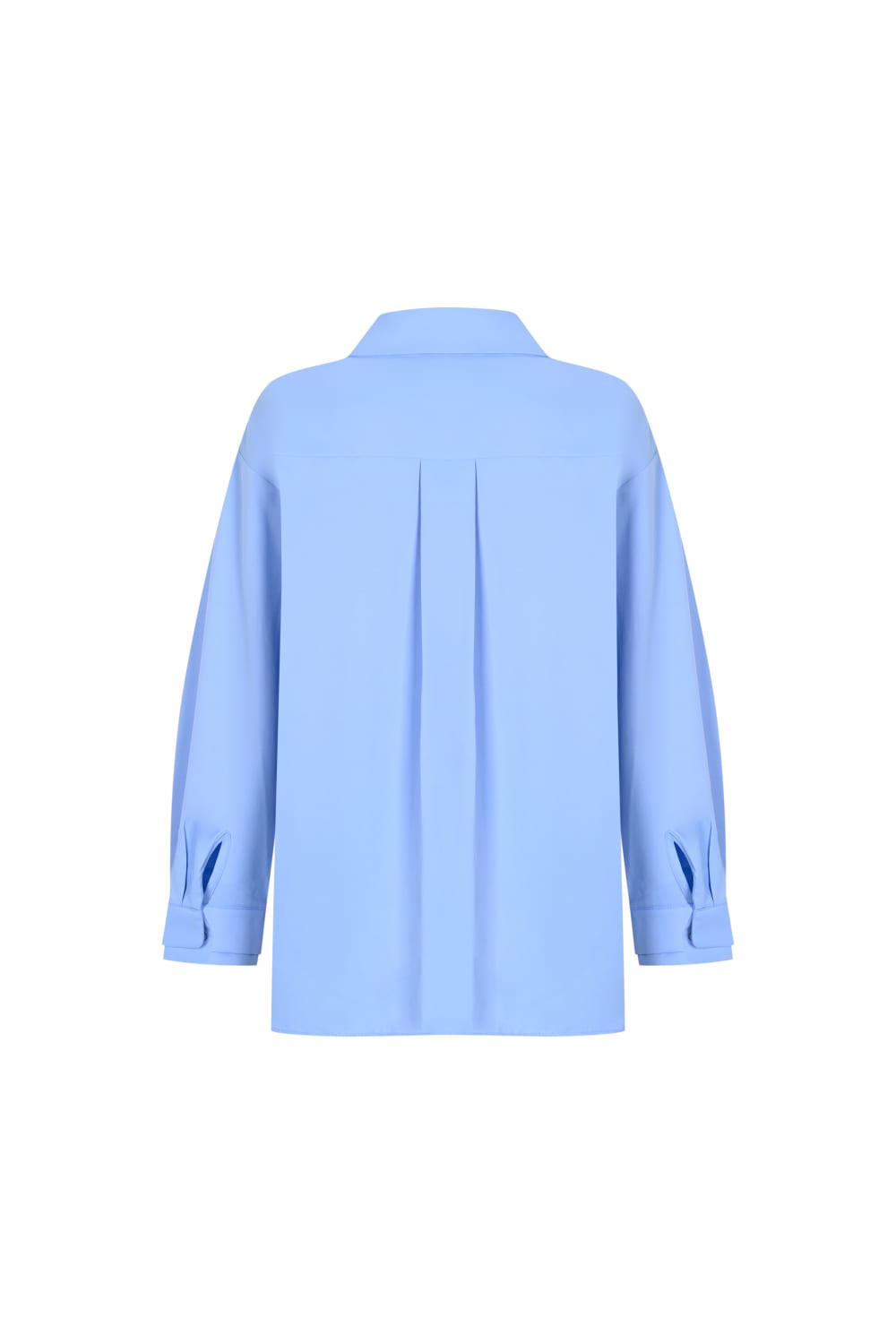 Wingcott-Taş İşlemeli Mavi Oversize Gömlek-Gömlek-6-Milagron.com