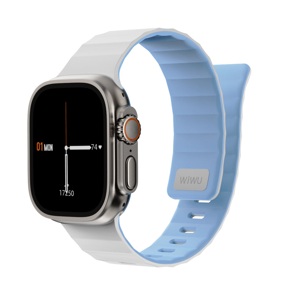 Mag Secur Apple Watch / Ultra Uyumlu Silikon Kordon