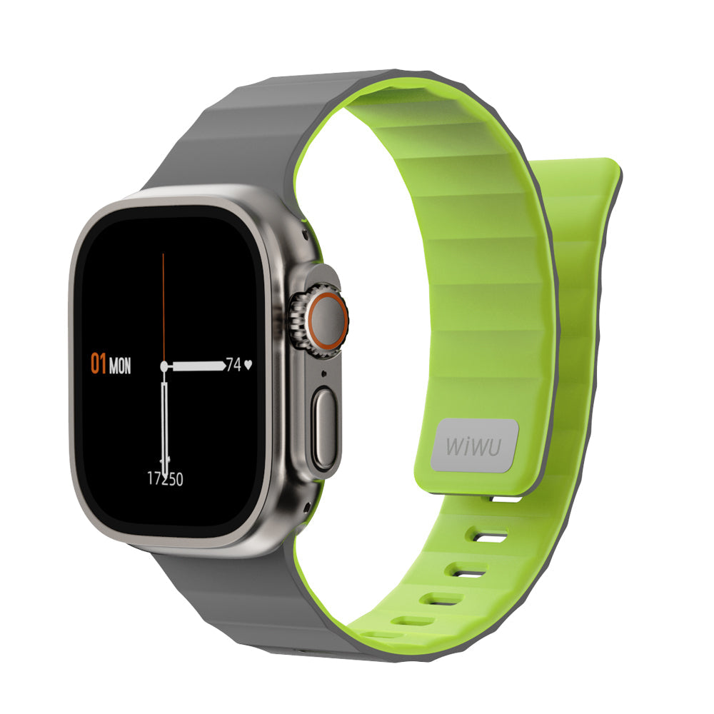 Mag Secur Apple Watch / Ultra Uyumlu Silikon Kordon