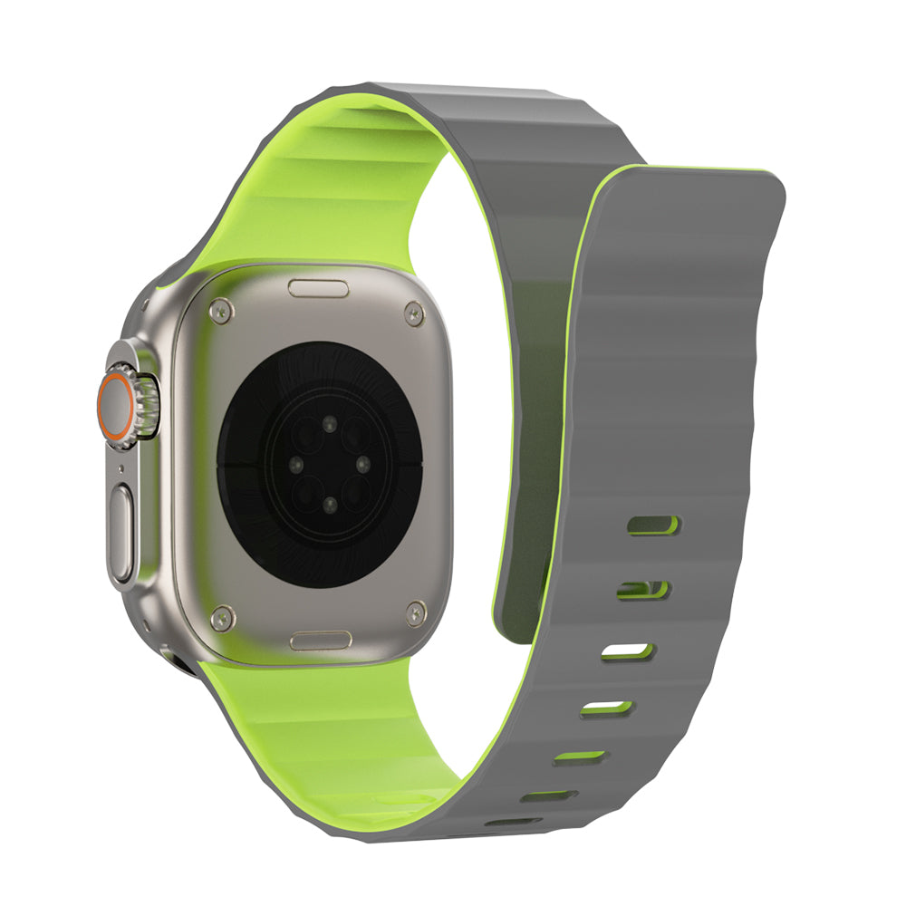 Mag Secur Apple Watch / Ultra Uyumlu Silikon Kordon