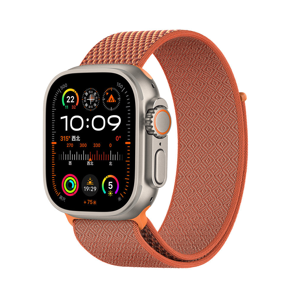 Cloudflex Apple Watch / Ultra Uyumlu Hasır Örme Kordon