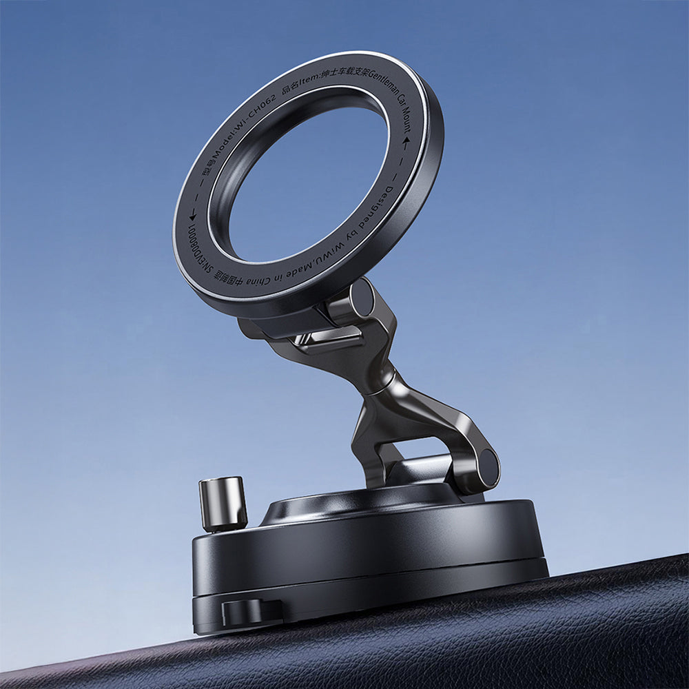 Ch-062 Gentleman 720° Dönebilen Vakumlu Manyetik Araç Telefon Tutucu