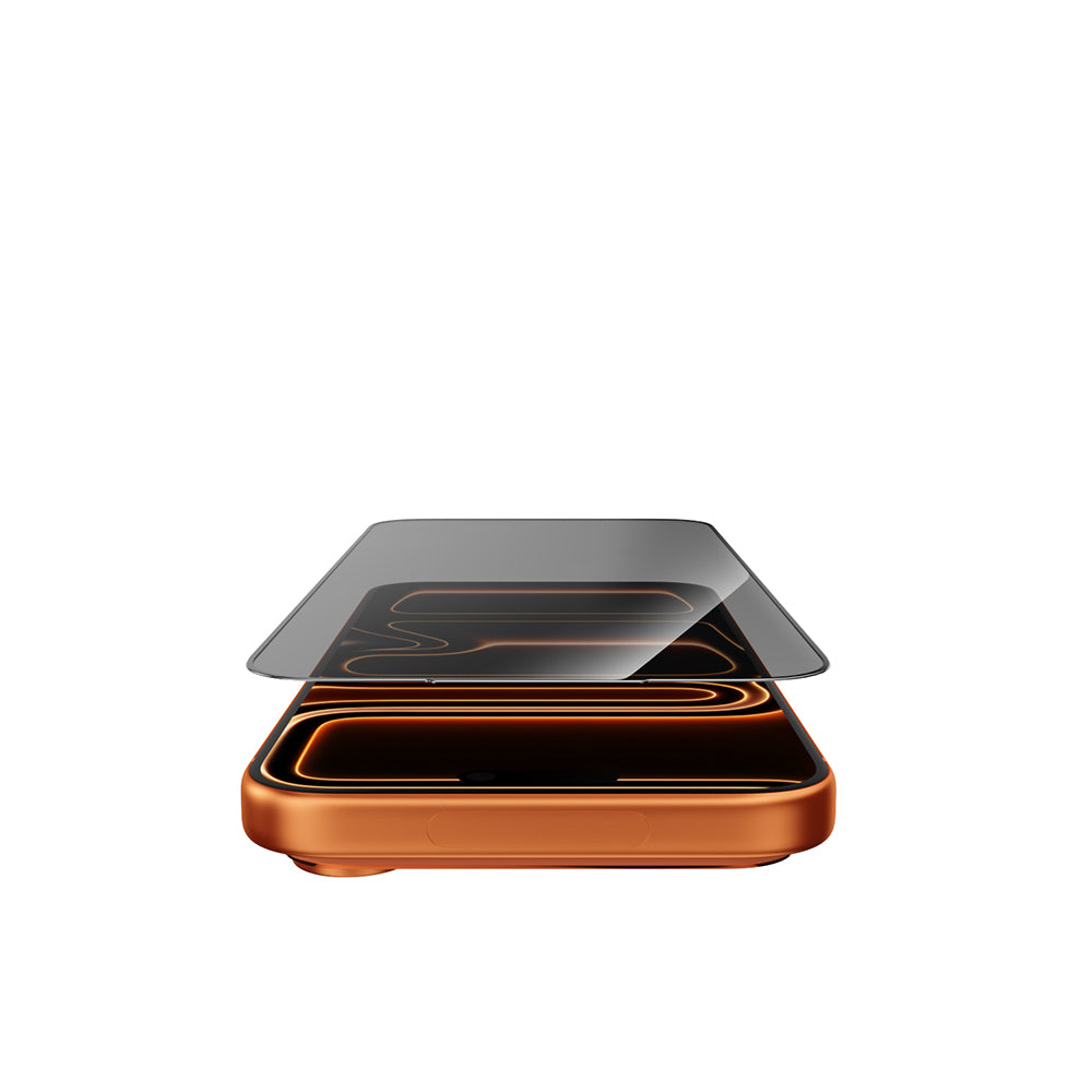 Iphone 17 Gt-034 Glass Ultra Privacy 3D Hayalet Ekran Koruyucu Uygulama Aparatlı