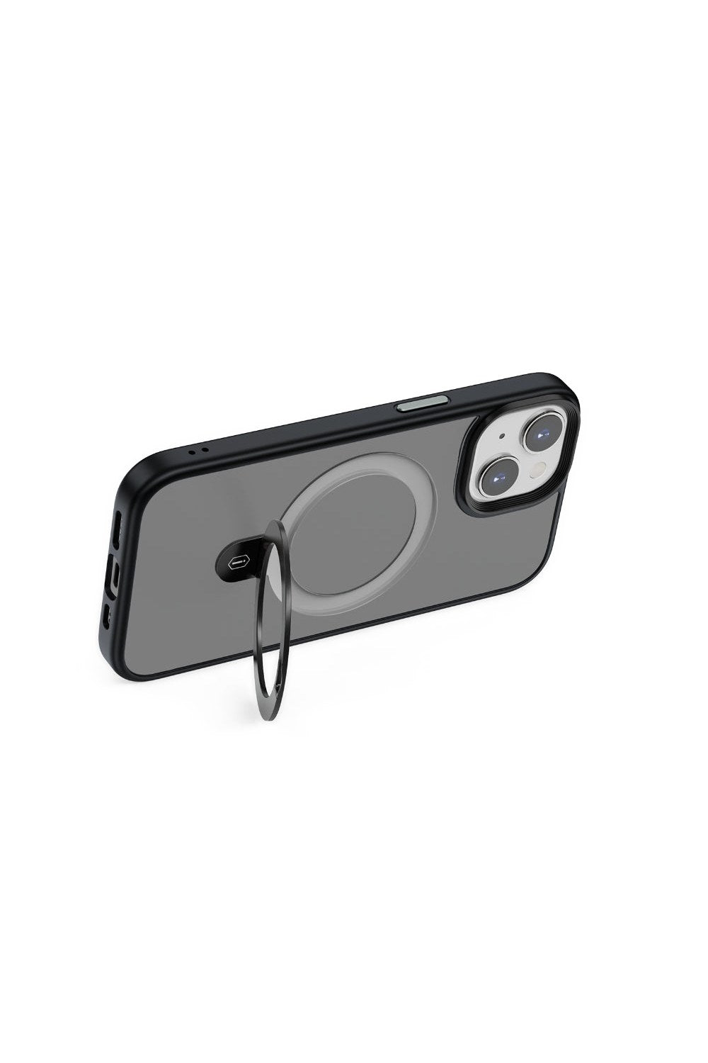 Iphone 15 Plus Uyumlu Magsafe Mat Standlı Kılıf - 8