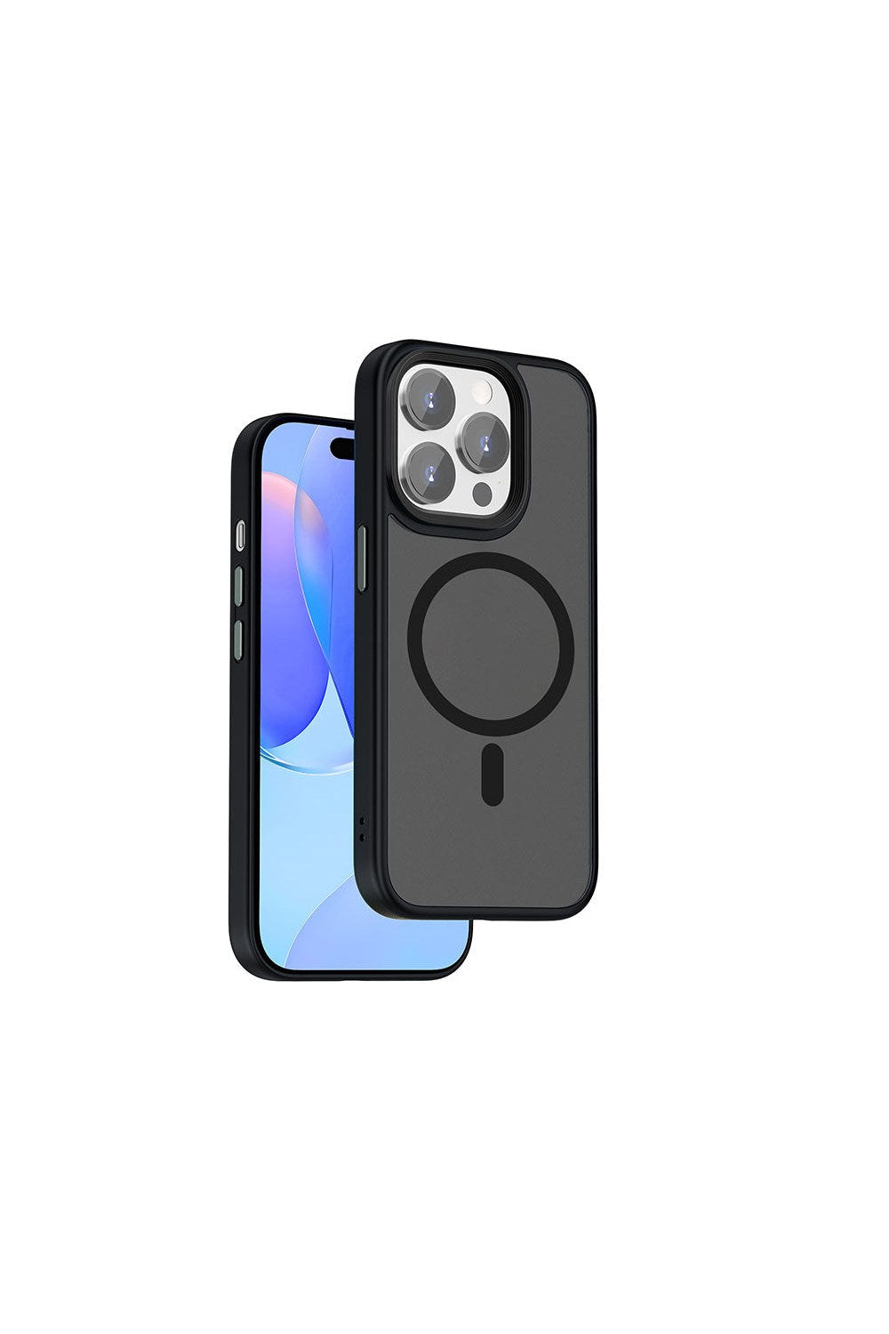 Iphone 15 Pro Uyumlu Magsafe Kamera Korumalı Kılıf - 1