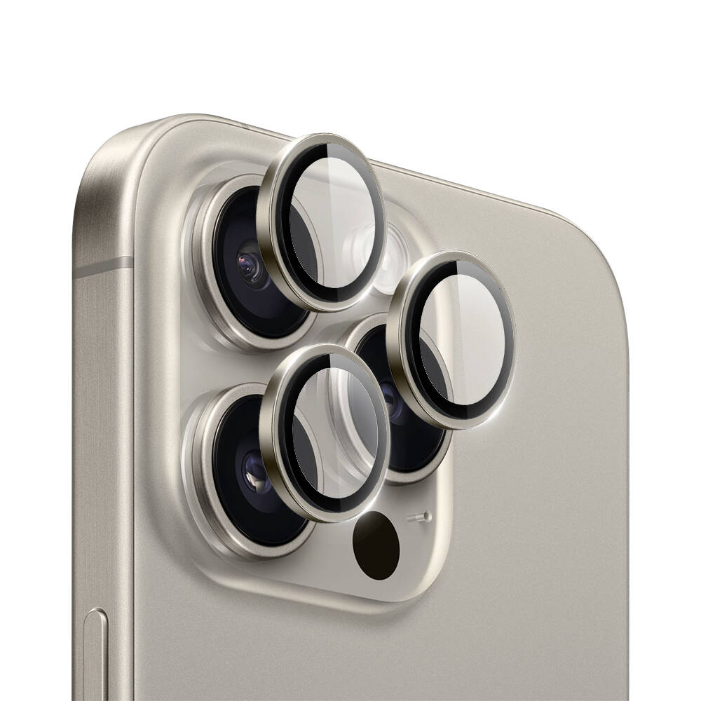 Lg-004 Metal Iphone 16 Pro Max Kamera Lens Koruyucu
