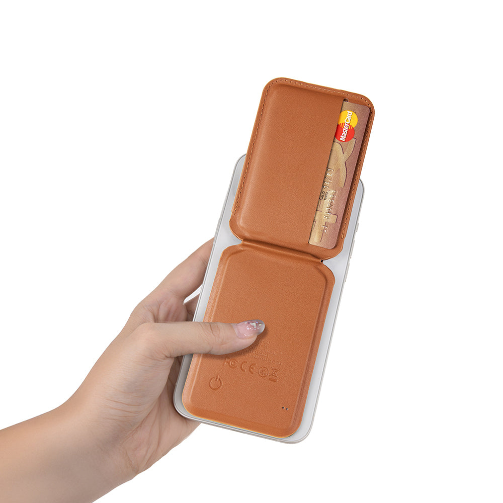 Mw-007P Mag Wallet Magsafe Uyumlu Manyetik Standlı Kartlık