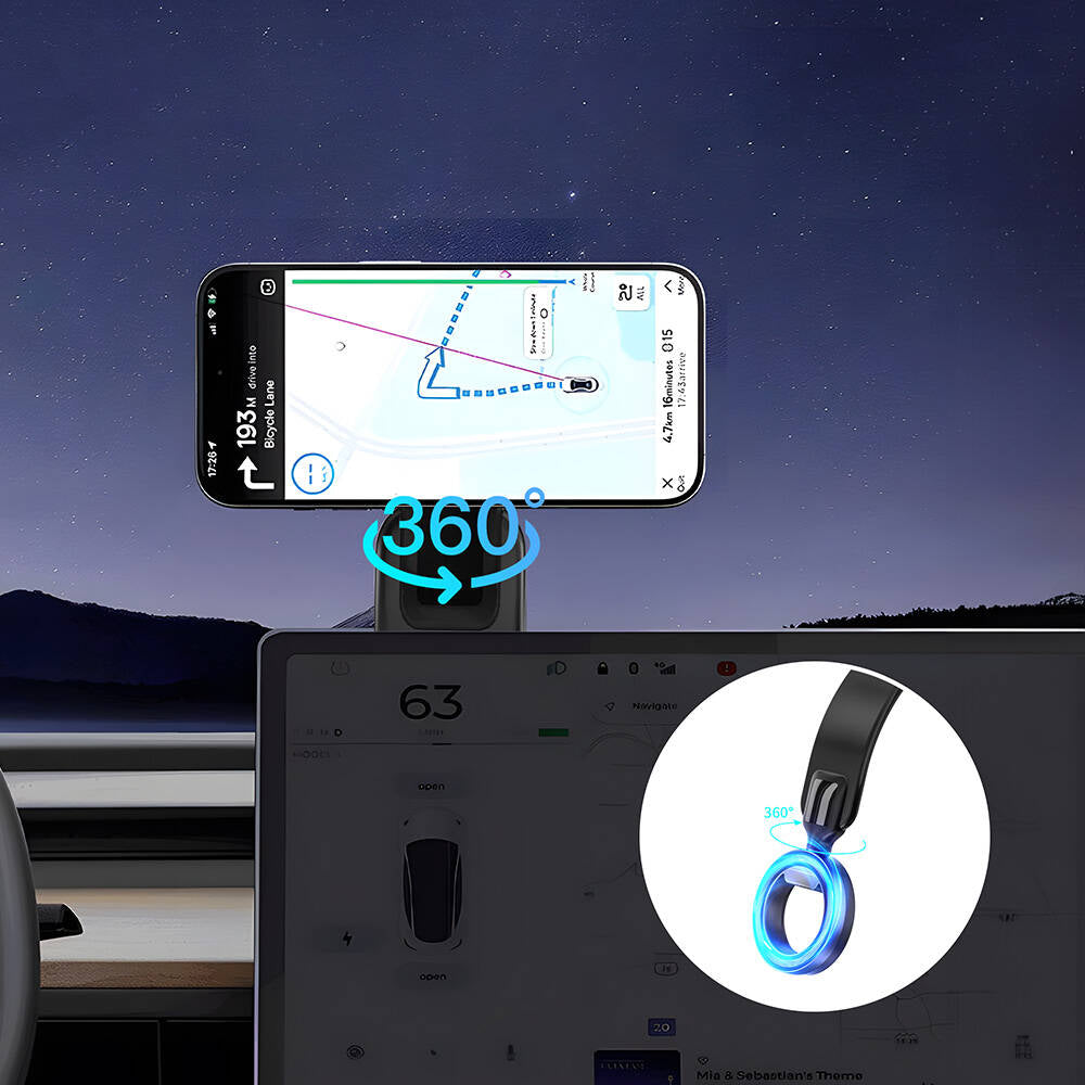 Mago Serisi Magsafe Uyumlu Bükülebilir Araç Telefon Tutucu