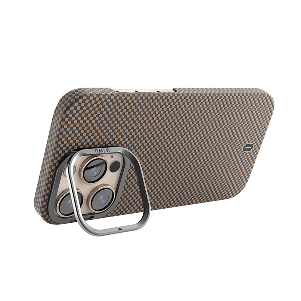 Magsafe Kamera Standlı Aramid Fiber Iphone 16 Pro Kılıf