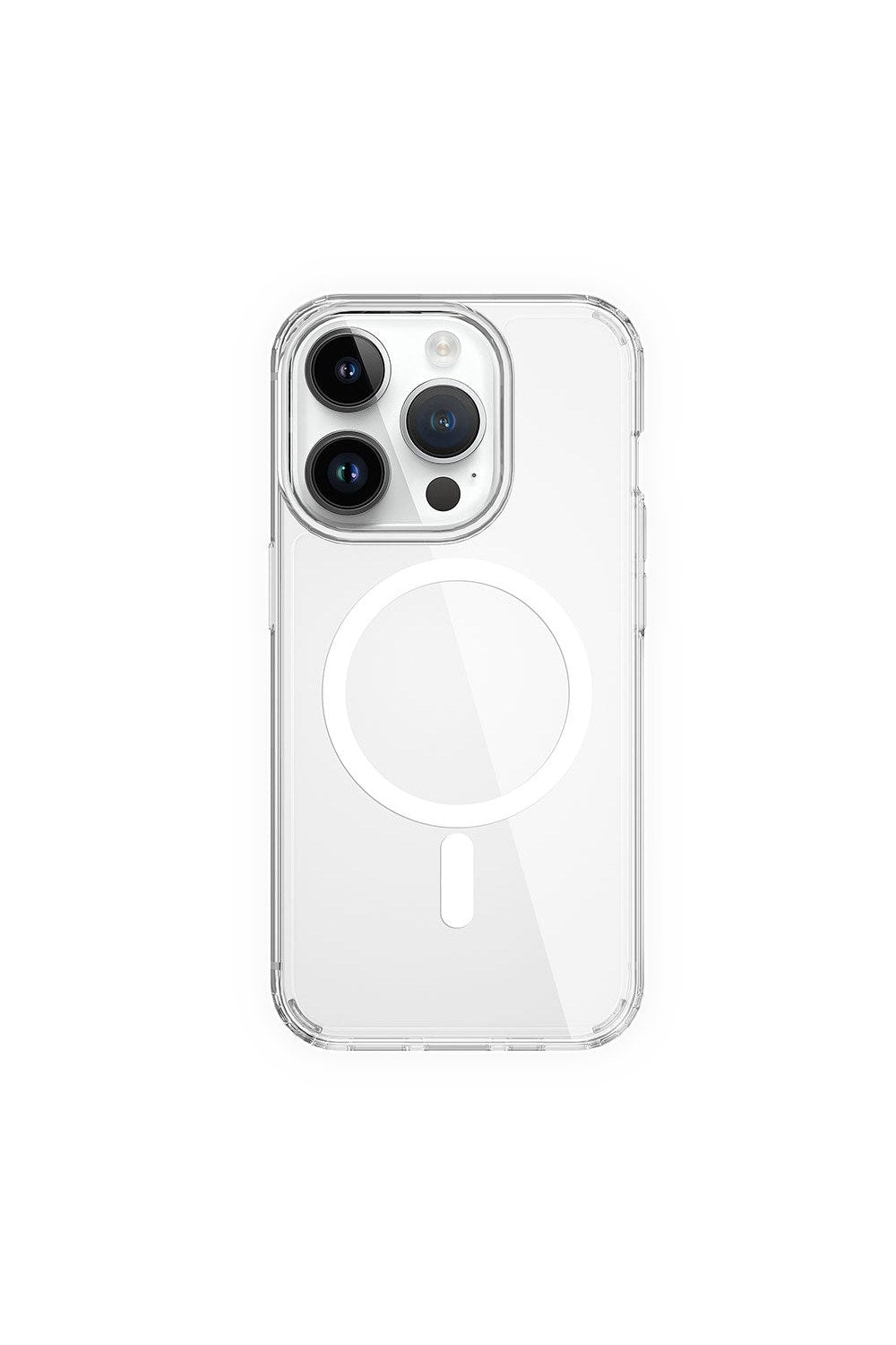 Magsafe Uyumlu Şeffaf Sert Telefon Kılıfı, Iphone 15 Pro Max - 0