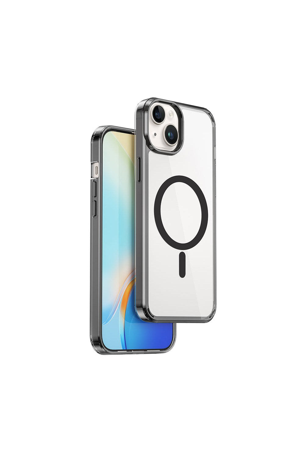 Magsafe Uyumlu Şeffaf Sert Telefon Kılıfı, Iphone 15 - 1