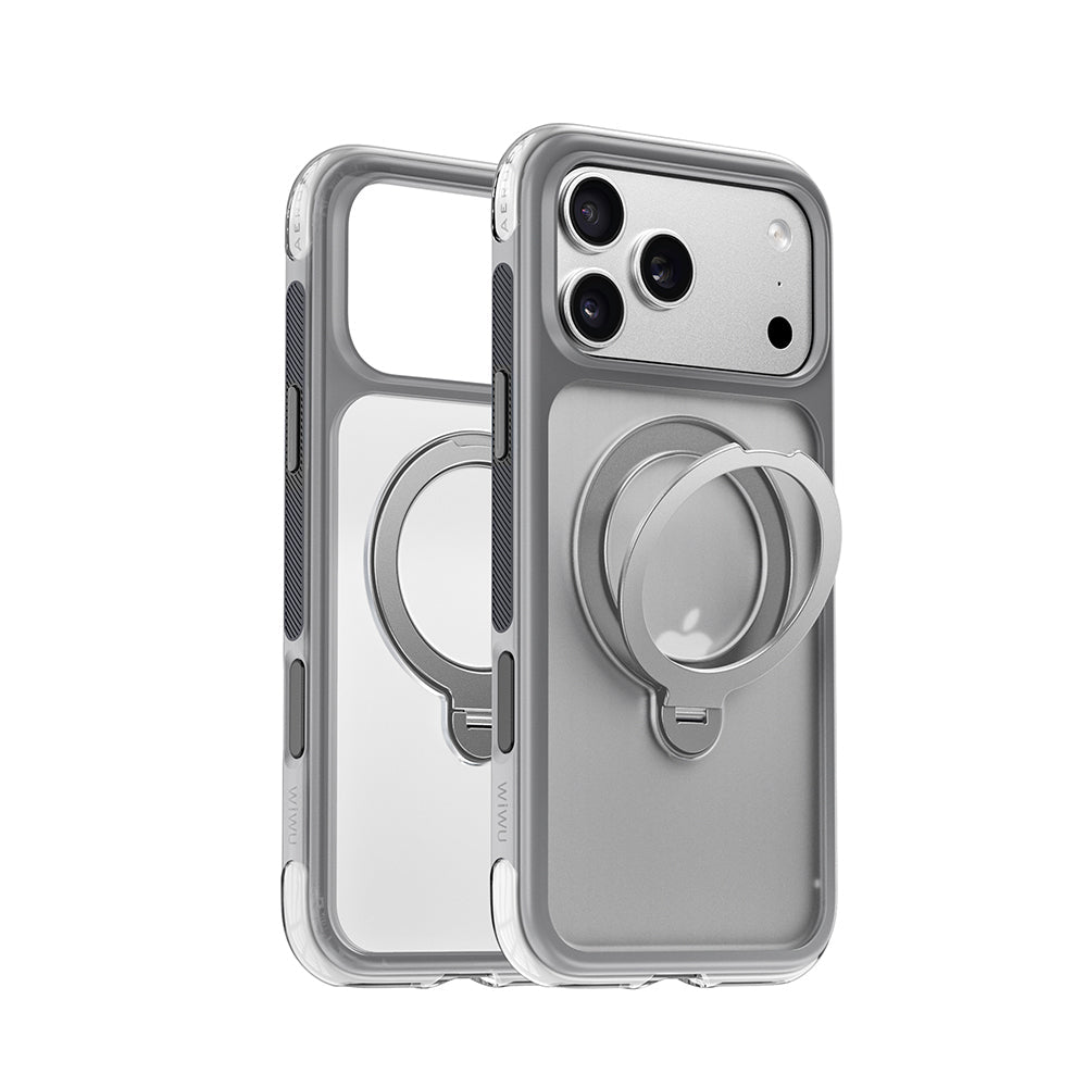 Aeroshield Ultra Magsafe Uyumlu Standlı Airbag Korumalı Iphone 17 Pro Kılıf