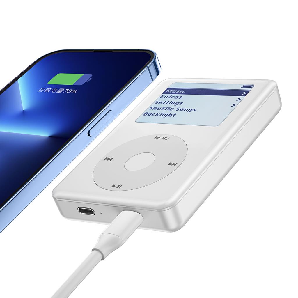 Pp01 Powerpod Ipod Görünümlü Wireless Ve Pd Hızlı Şarj Powerbank 20W 10000Mah