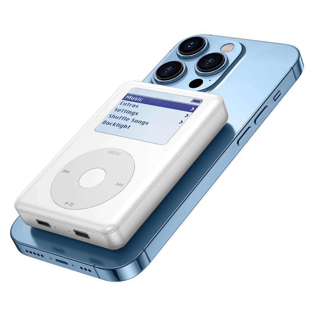 Pp01 Powerpod Ipod Görünümlü Wireless Ve Pd Hızlı Şarj Powerbank 20W 10000Mah
