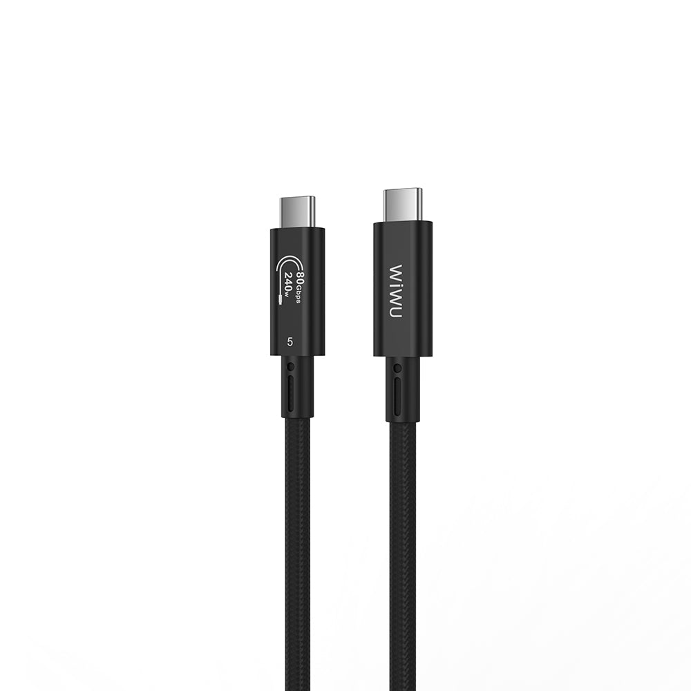 Wi-C102 Thunderbolt 5 Type-C Kablo 240W 16K 180 Cm