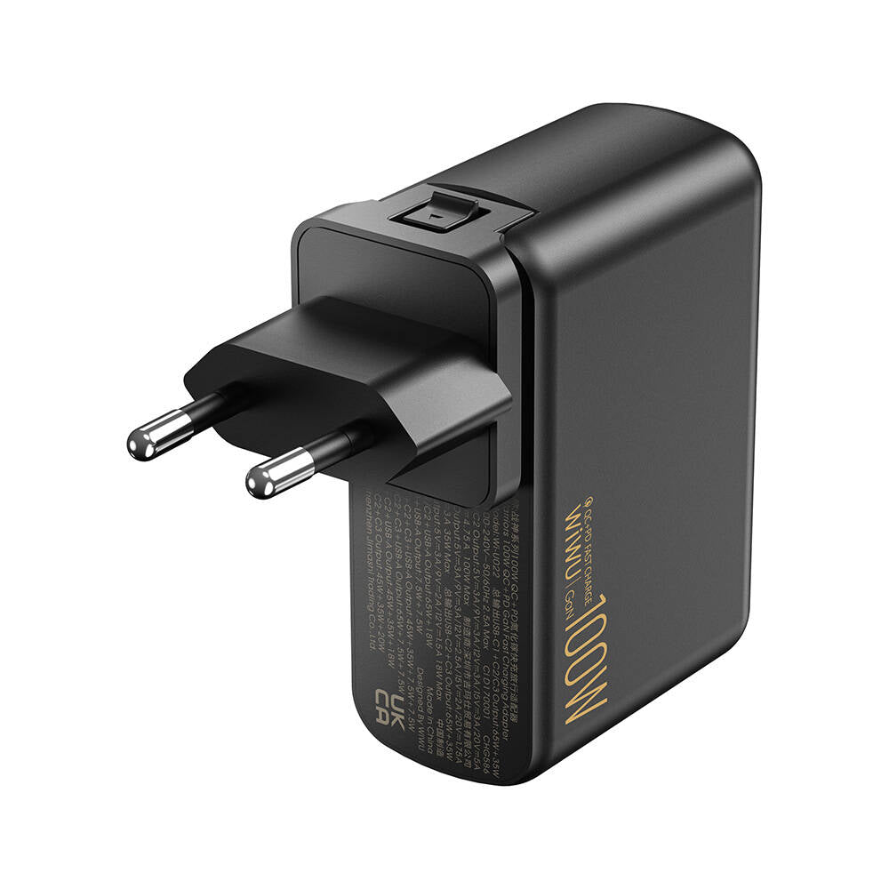 Warrior Serisi Gan 100W Qc+Pd Hızlı Şarj Başlığı