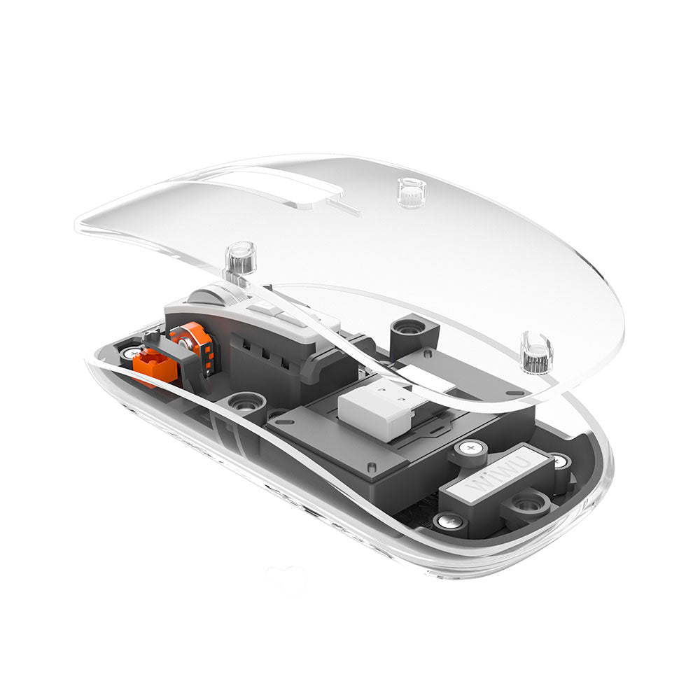 Wm105 Rgb Işıklı Şeffaf Tasarım Mouse