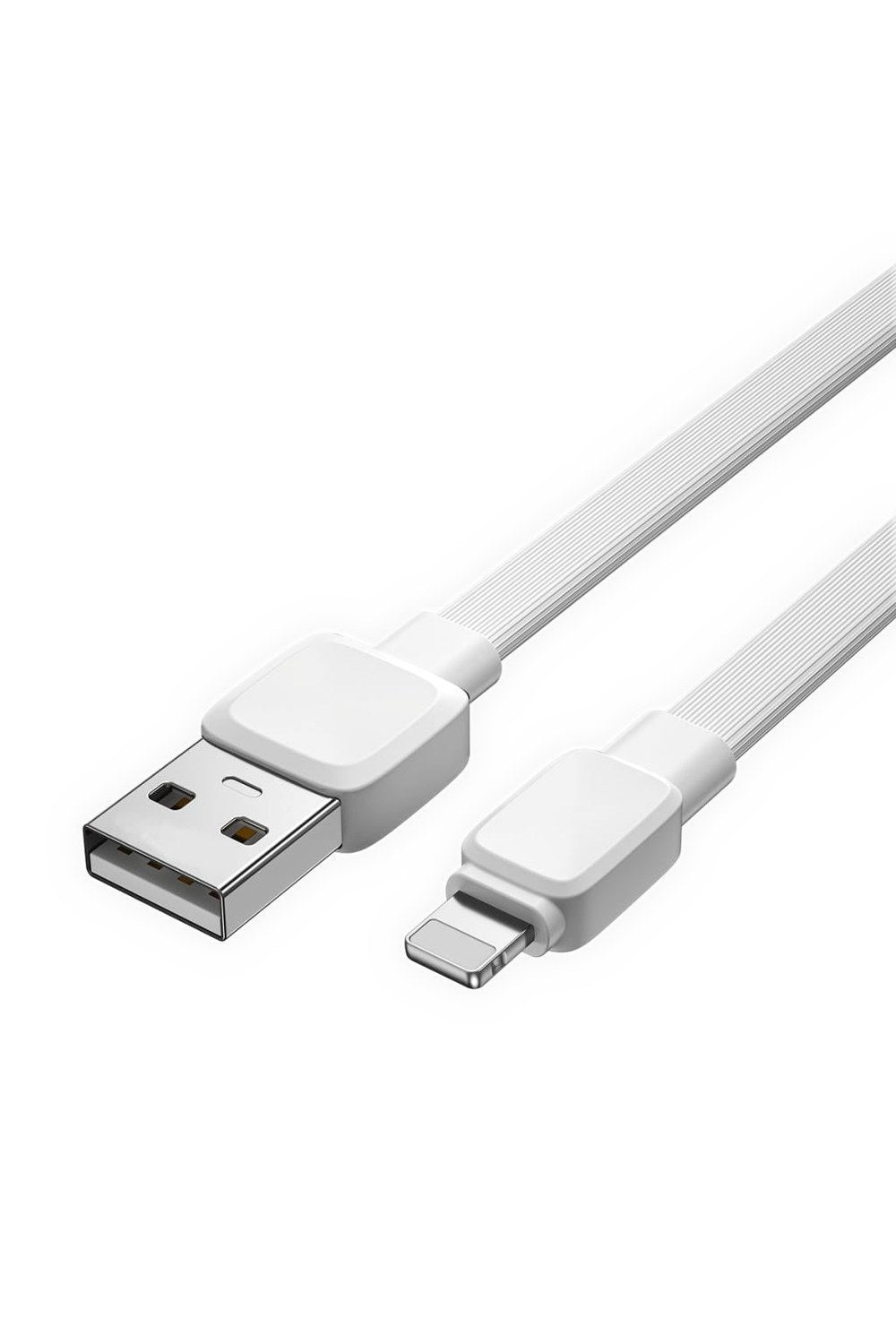Yassı Tasarım Lightning Şarj Kablosu, 1 M - 1