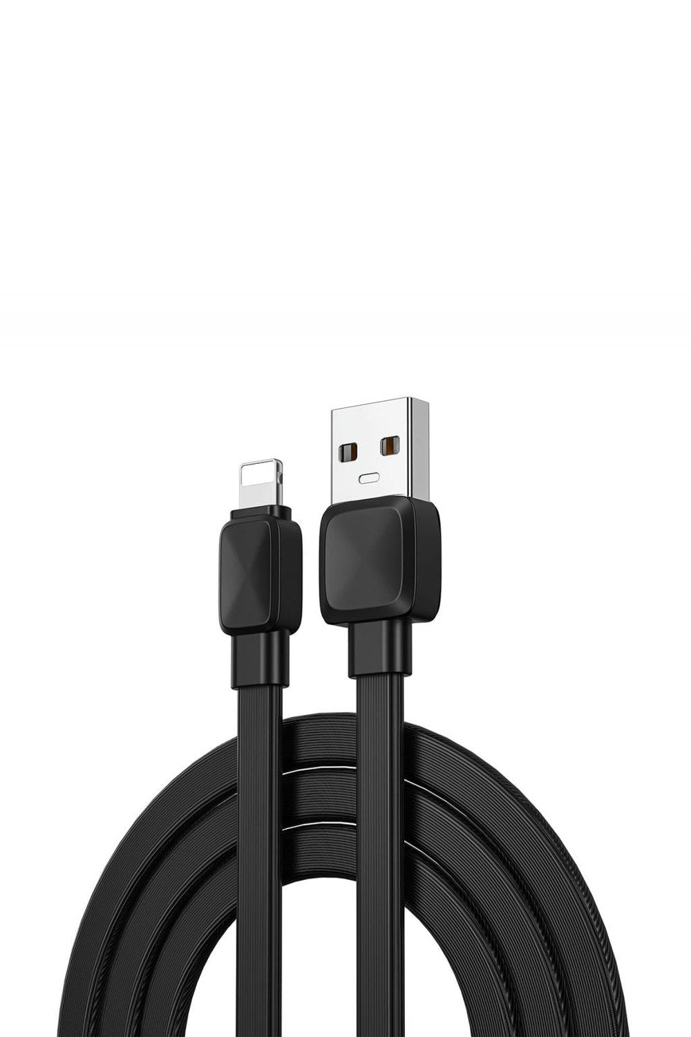 Yassı Tasarım Lightning Şarj Kablosu, 1 M - 4