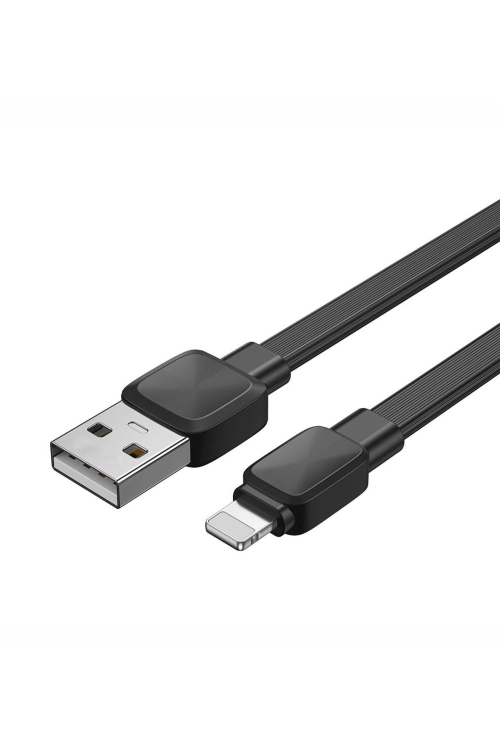 Yassı Tasarım Lightning Şarj Kablosu, 1 M - 5