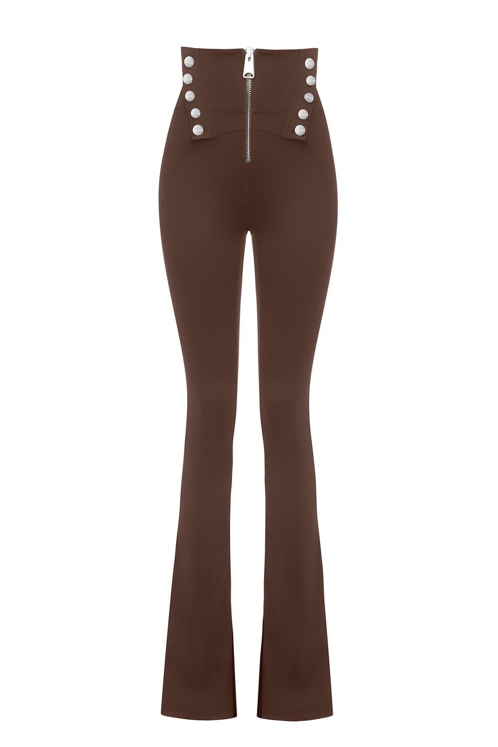 Wown-Angela Flare Leggings-Activewear-1-Milagron.com