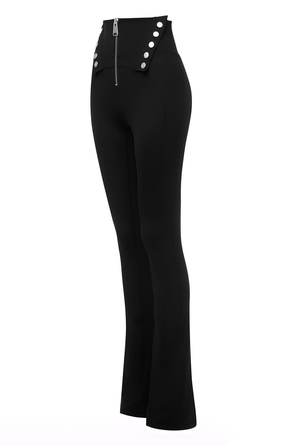 Wown-Angela Flare Leggings-Activewear-2-Milagron.com