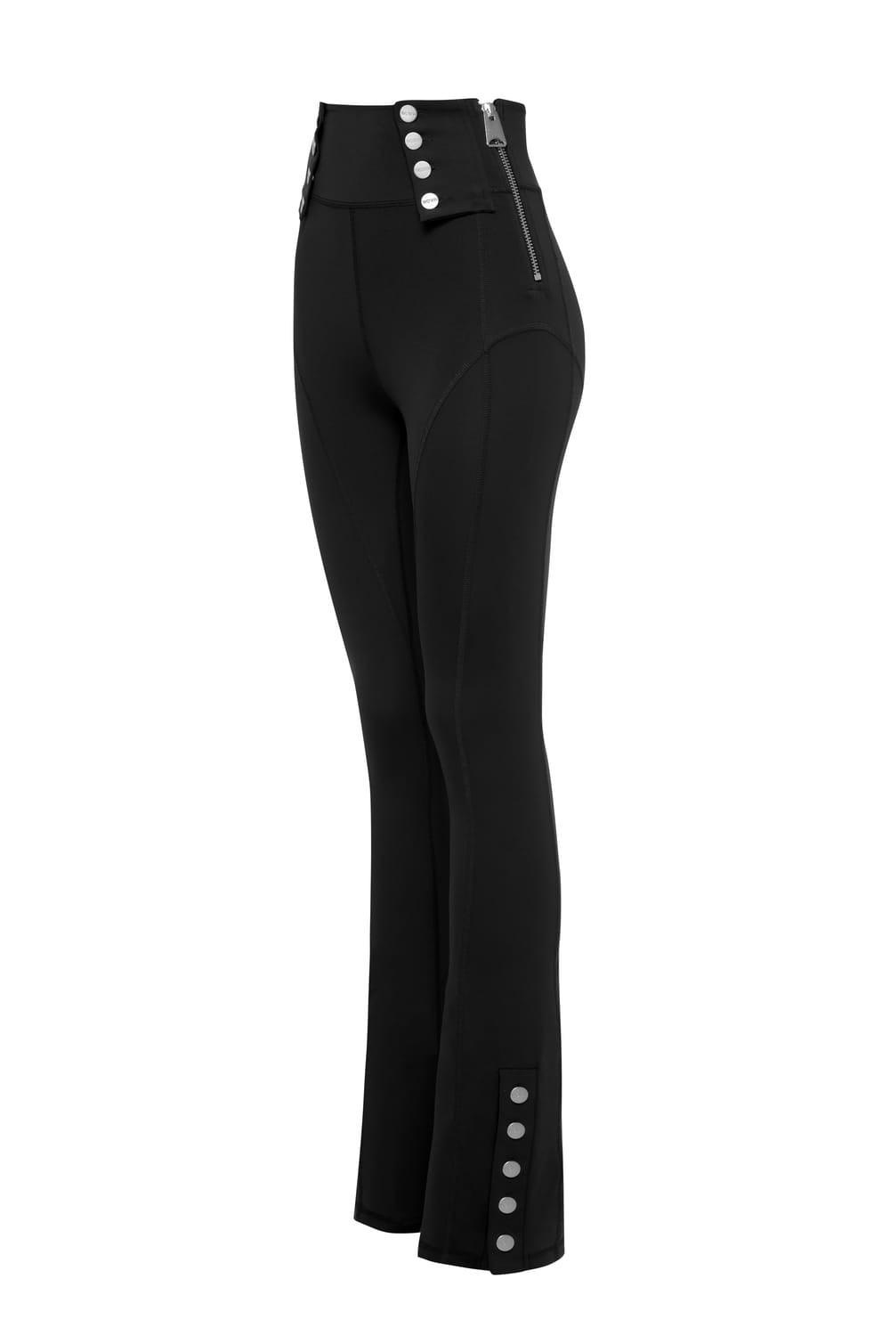 Wown-Flora Flare Leggings-Activewear-2-Milagron.com