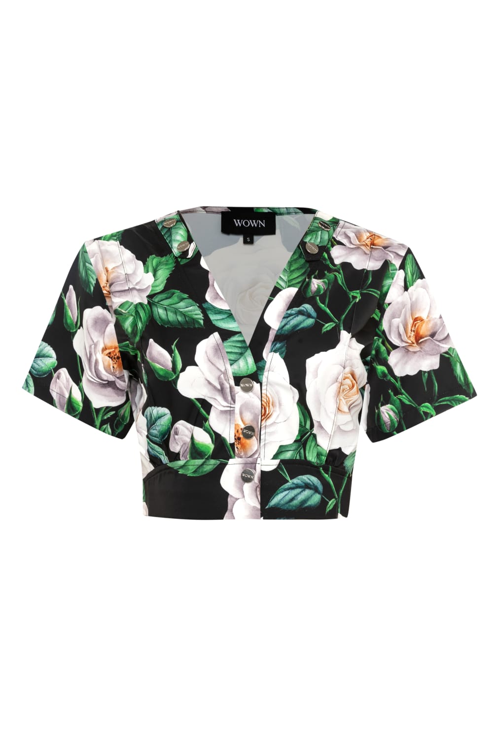 Wown-Lina Crop-Crop Top-1-Milagron.com