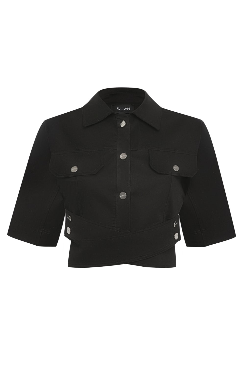 Wown-Nadya Jacket-Crop Top-1-Milagron.com