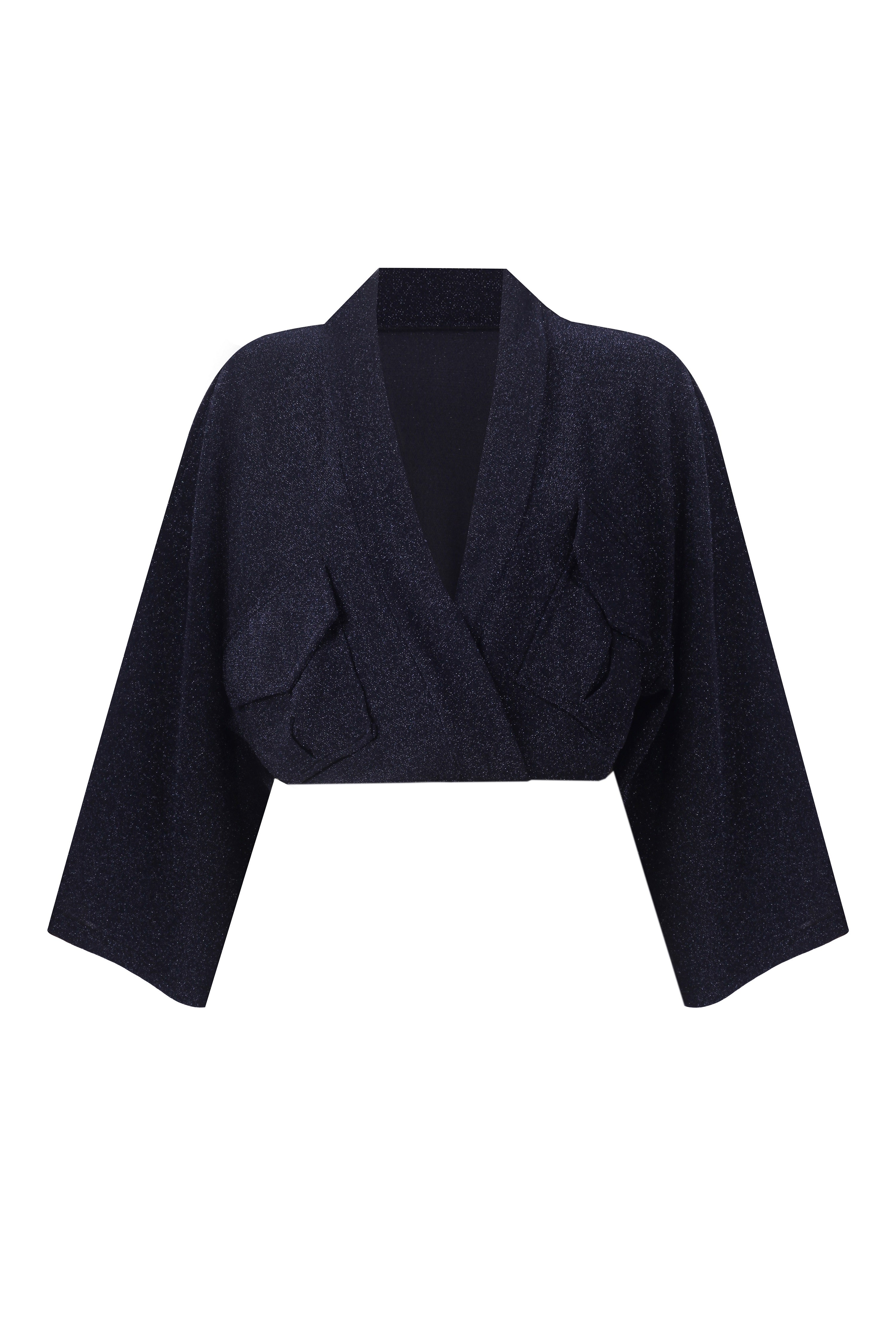 Yasemin Karagülle-Frosty Shirt/Navy-Gömlek-1-Milagron.com