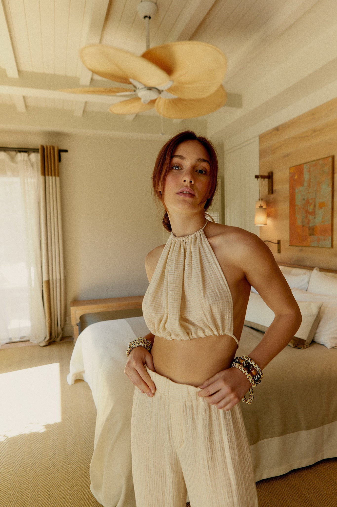 Yasemin Karagülle-Iris Pants-Kumaş Pantolon-3-Milagron.com