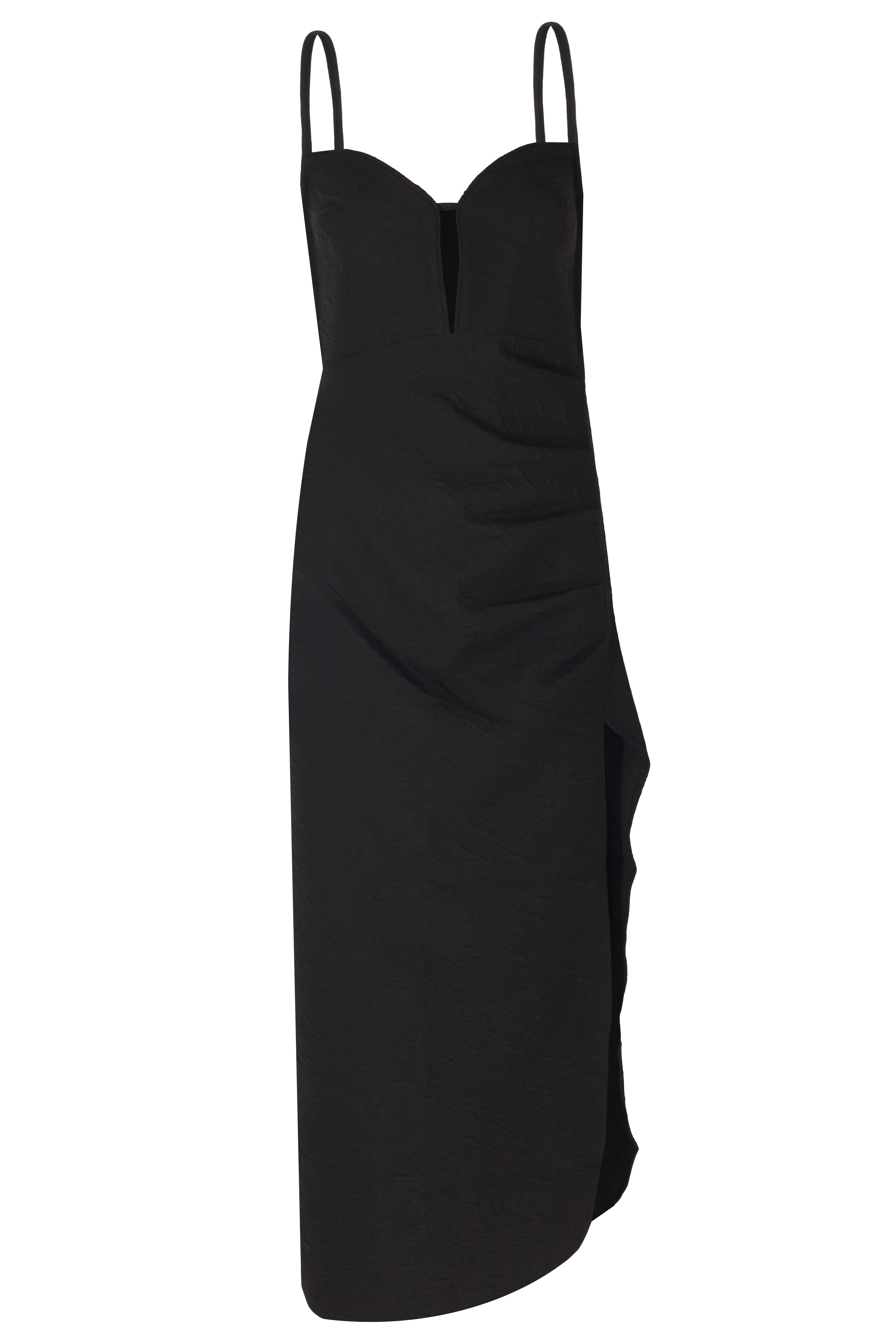 Yasemin Karagülle-Juliette Dress Black-Elbise-1-Milagron.com