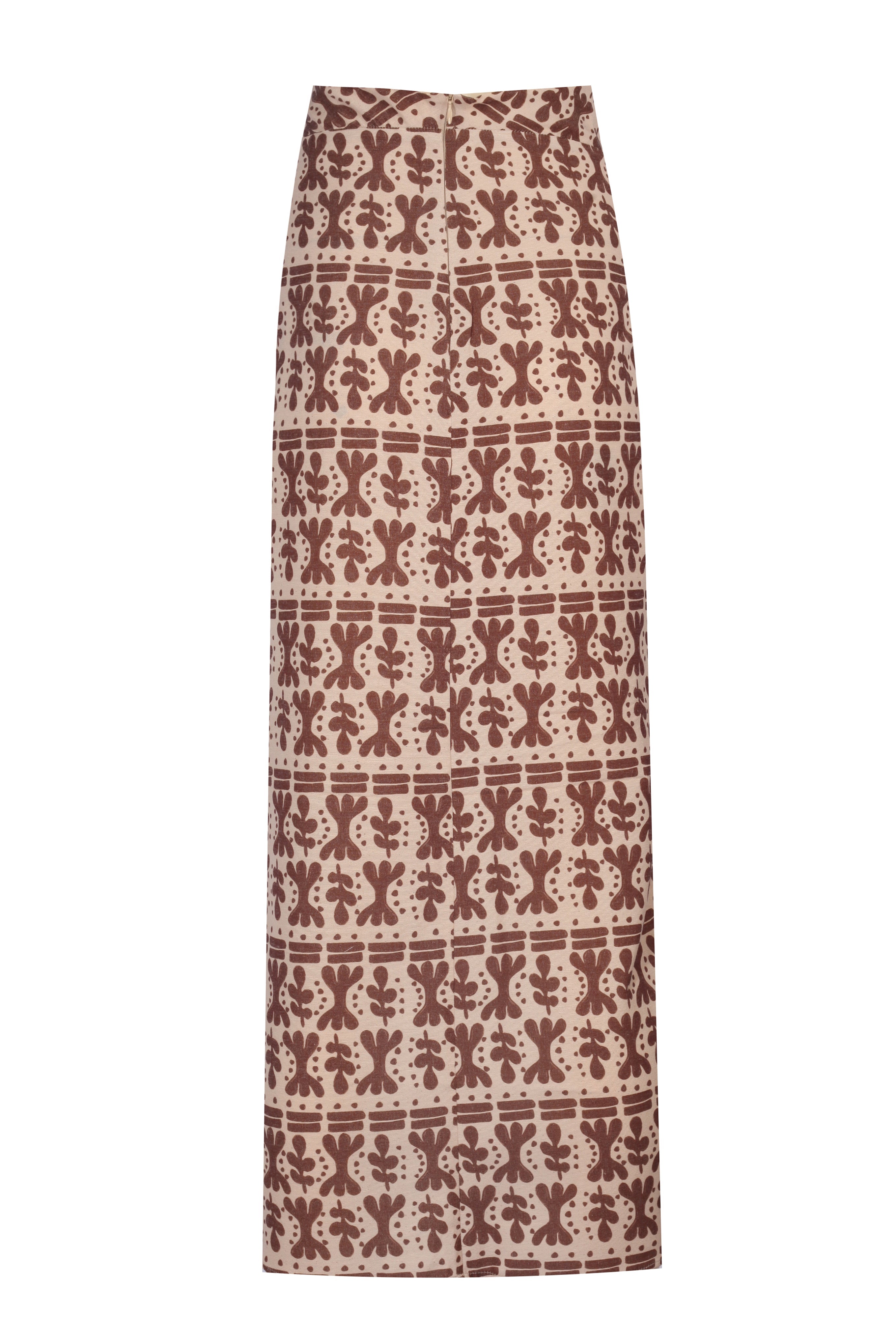 Yasemin Karagülle-Karmen Skirt / Brown-Etek-2-Milagron.com