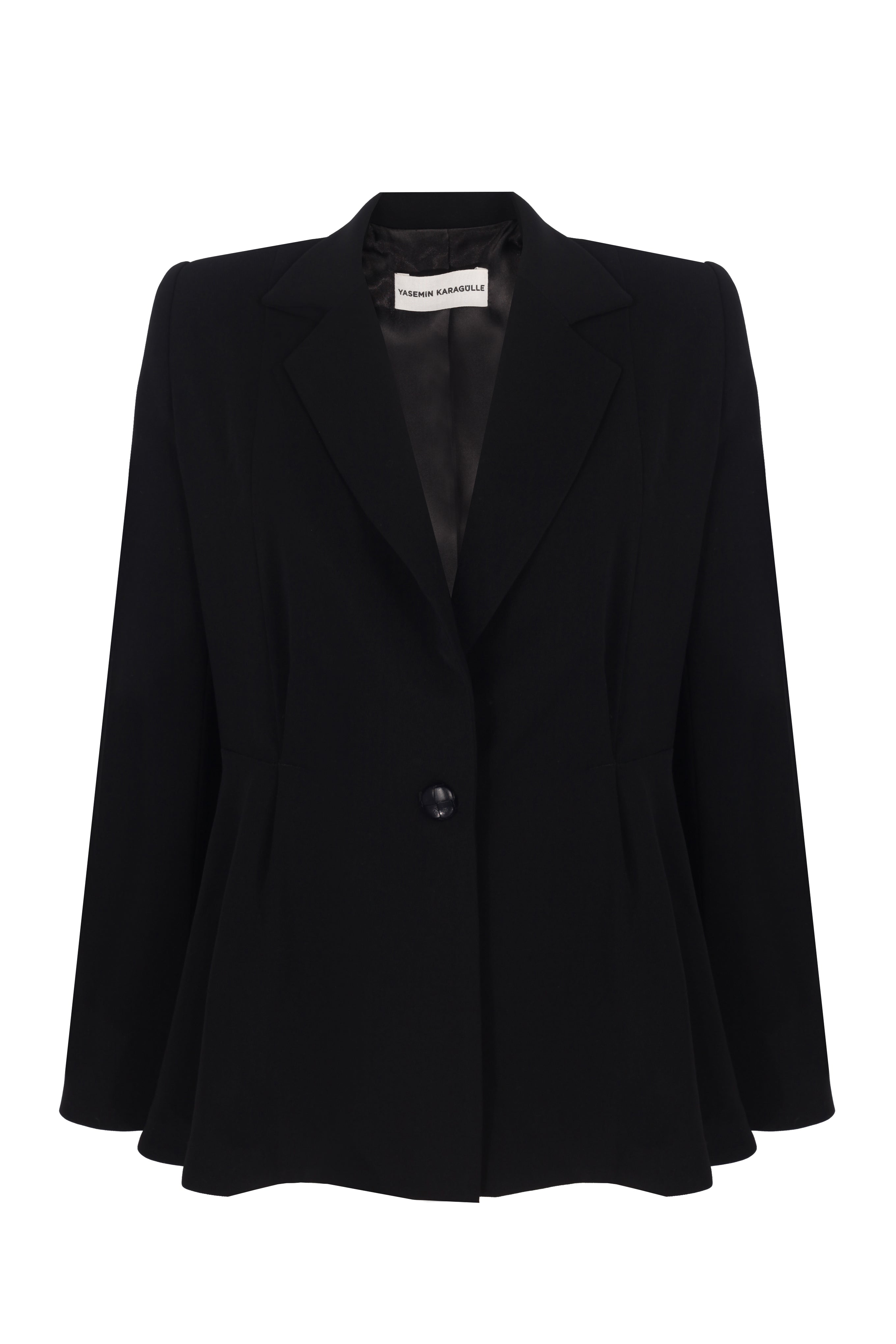 Yasemin Karagülle-Kate Jacket Black-Blazer Ceket-1-Milagron.com