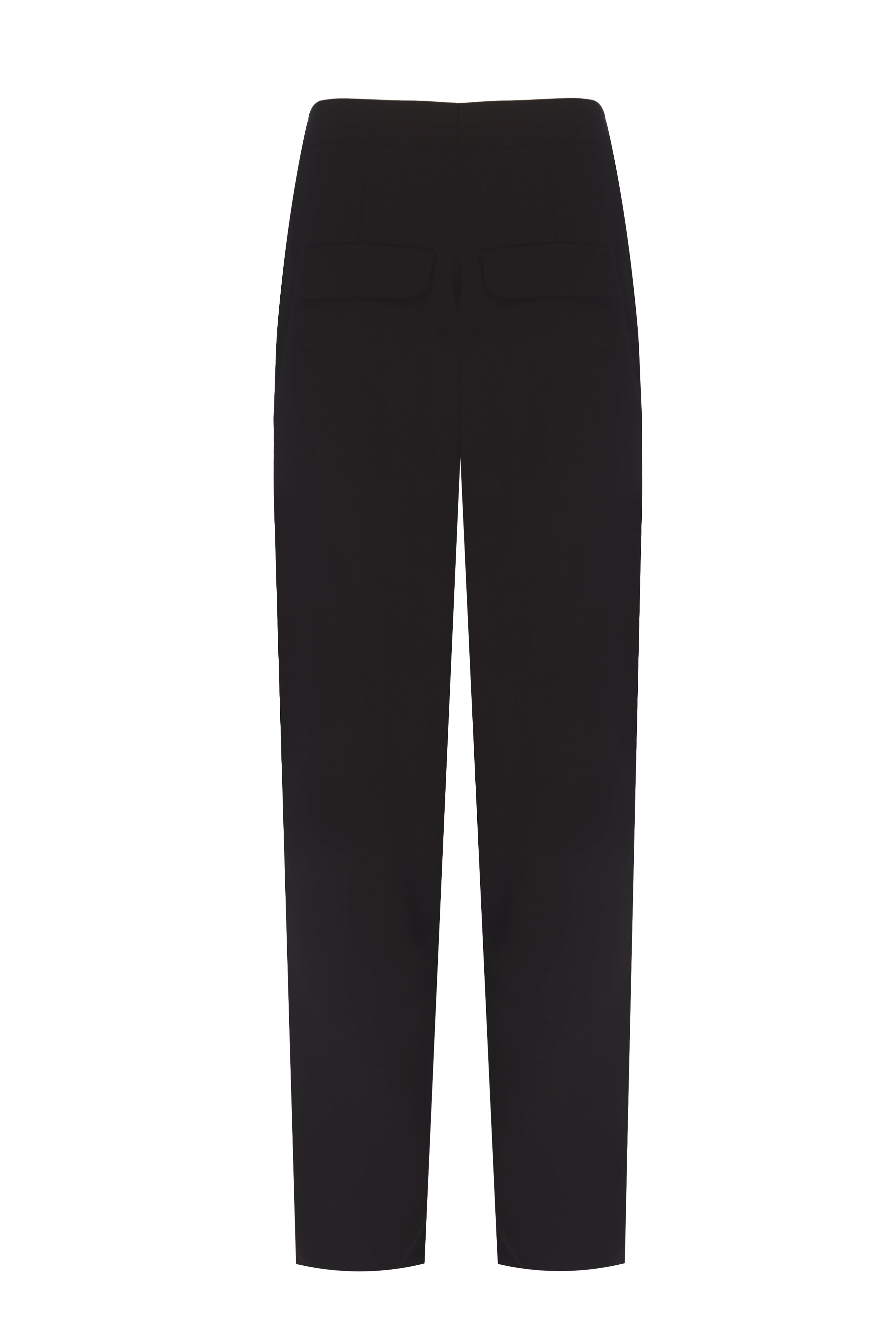 Yasemin Karagülle-Marlow Pants Black-Kumaş Pantolon-2-Milagron.com