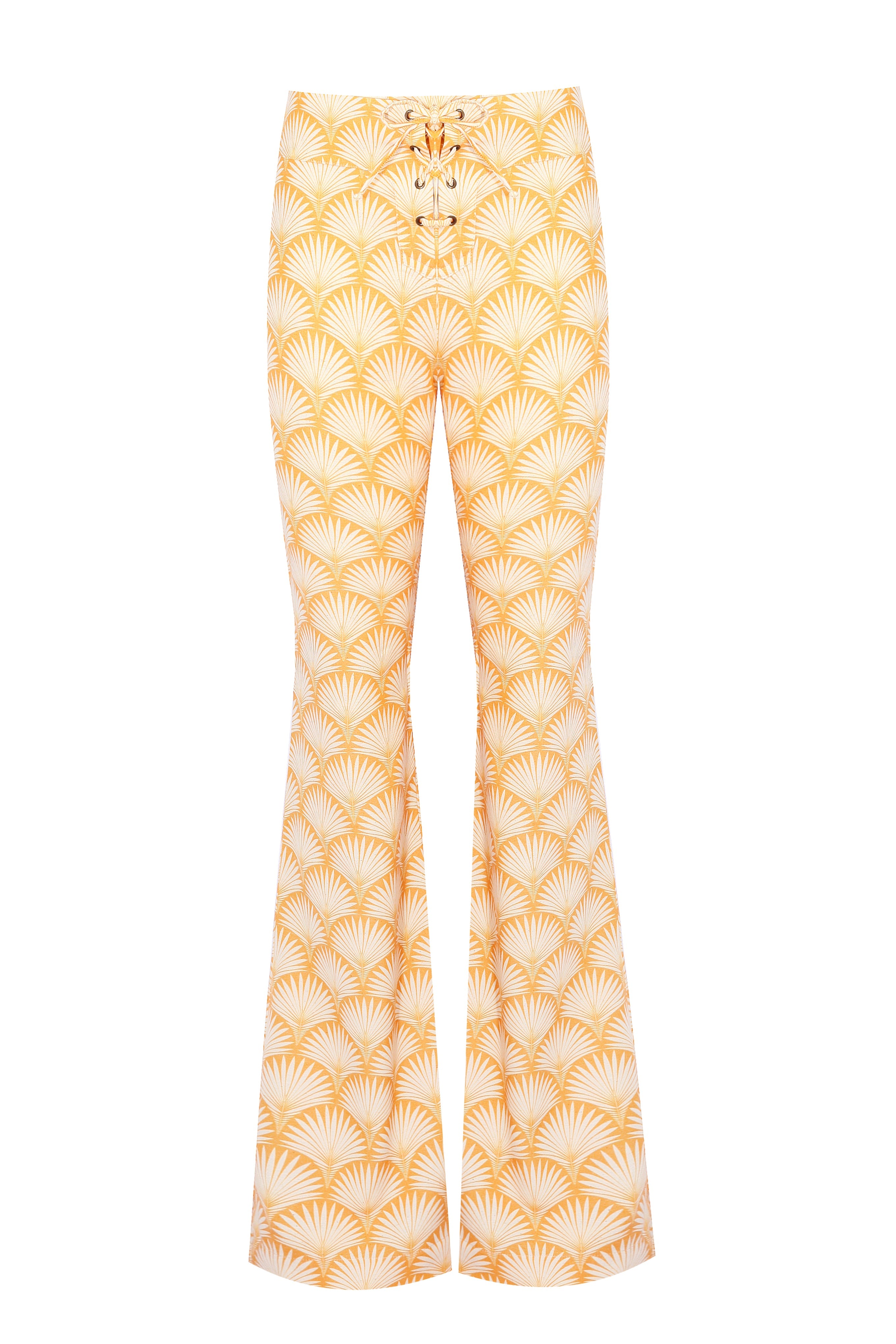 Yasemin Karagülle-Maxine Pants / Yellow-Pantolon-1-Milagron.com