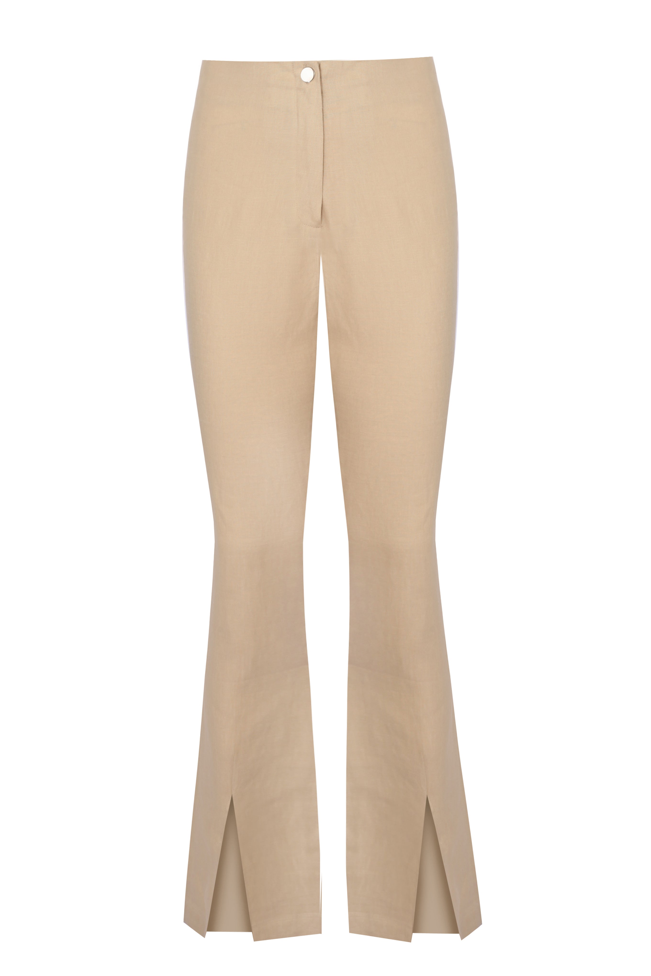 Yasemin Karagülle-Michelle Pants / Camel-Kumaş Pantolon-1-Milagron.com