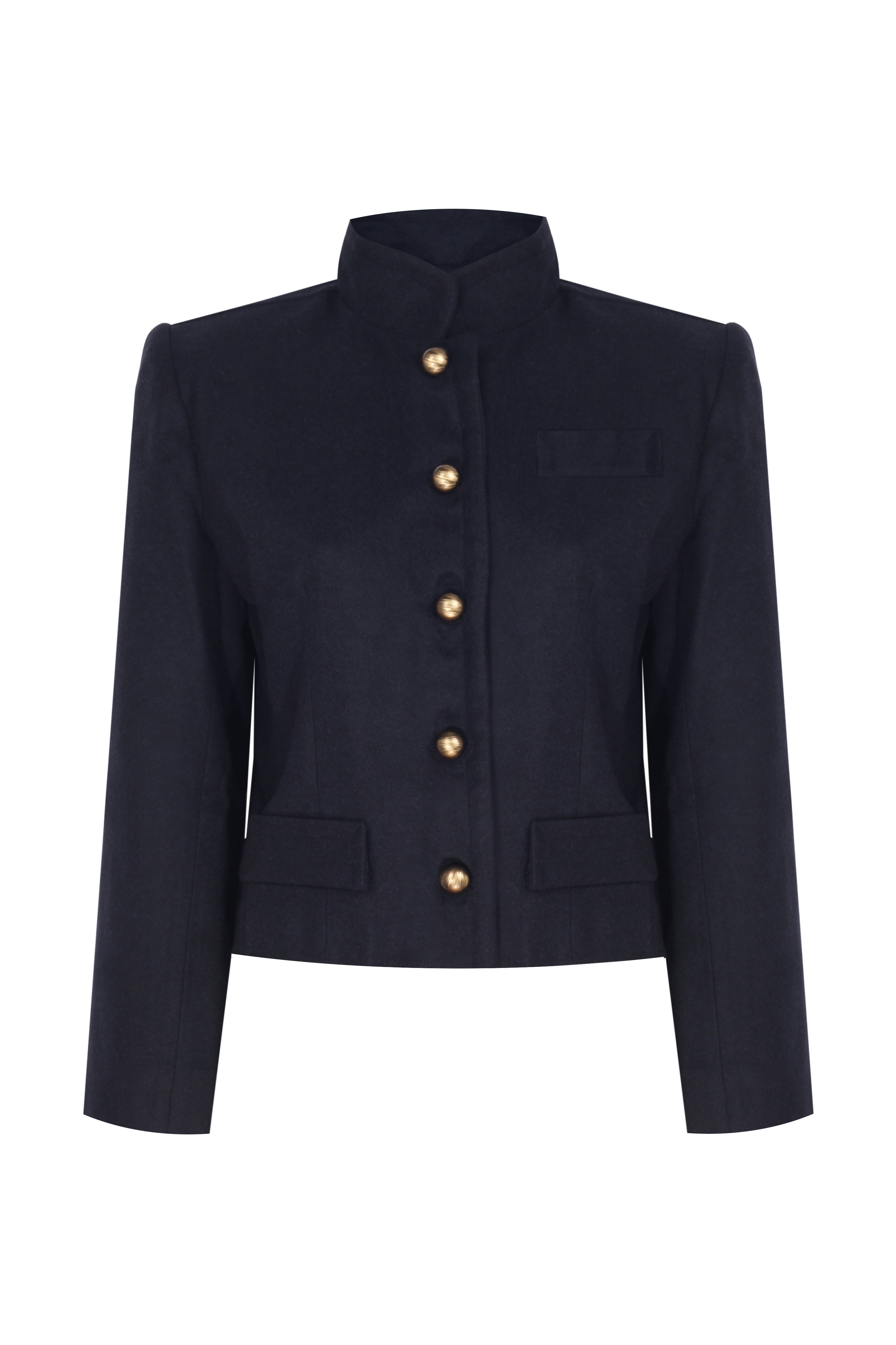 Yasemin Karagülle-Raquel Jacket Navy-Ceket-1-Milagron.com