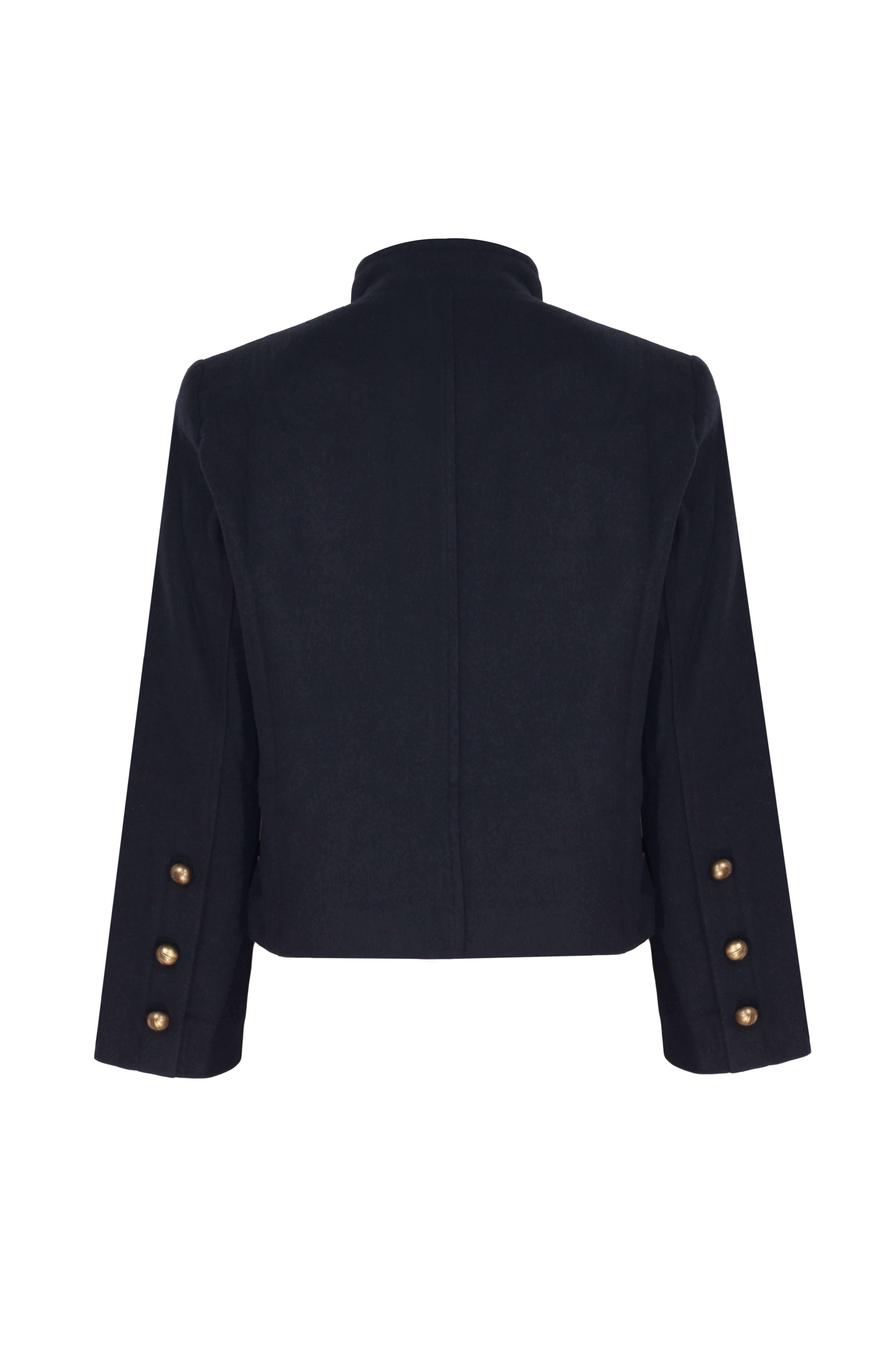 Yasemin Karagülle-Raquel Jacket Navy-Ceket-2-Milagron.com