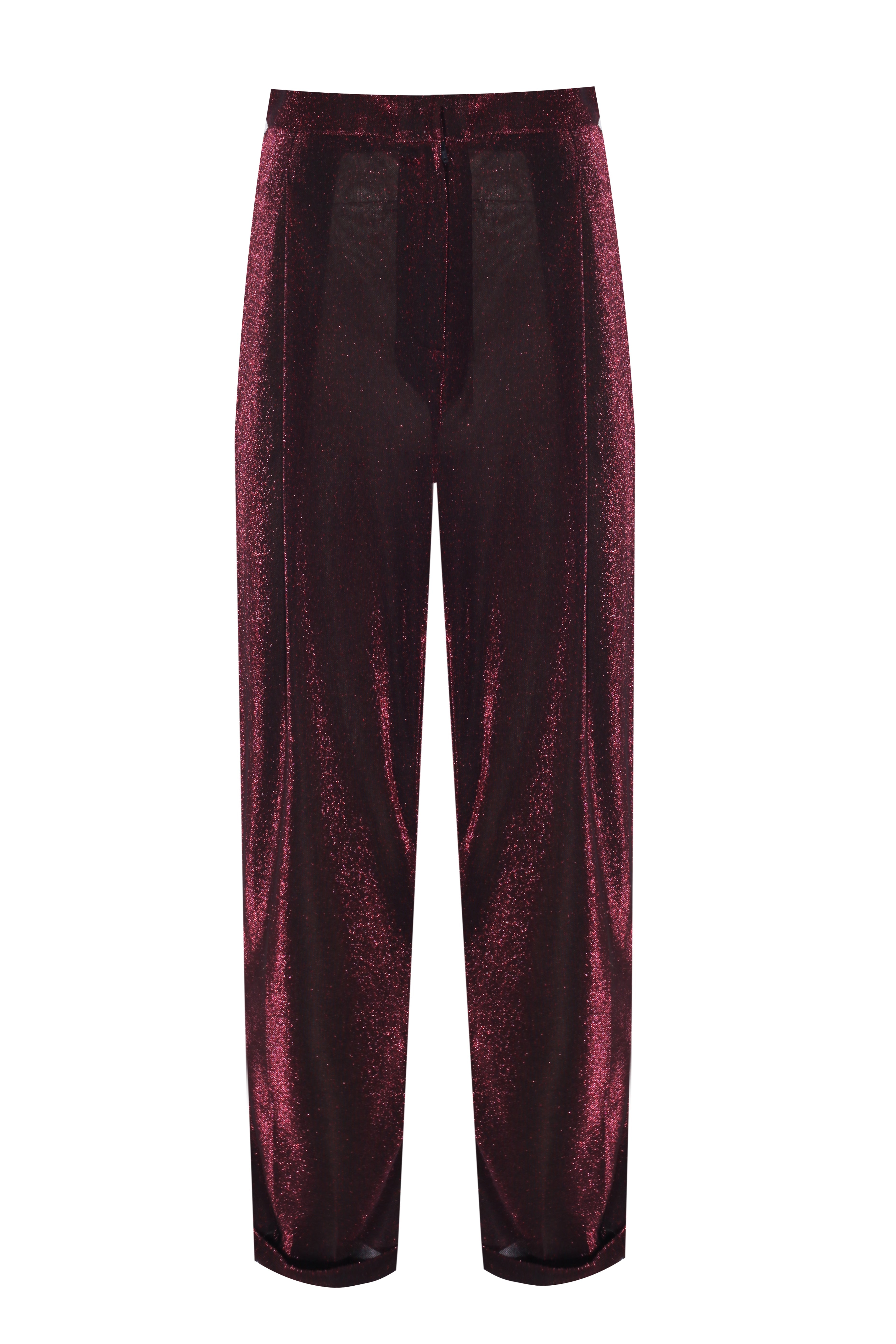 Yasemin Karagülle-Row Pants Burgundy-Pantolon-1-Milagron.com