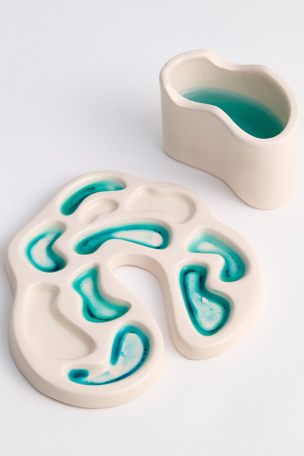 Leaf - Resim Paleti - 10 Hazneli - 0