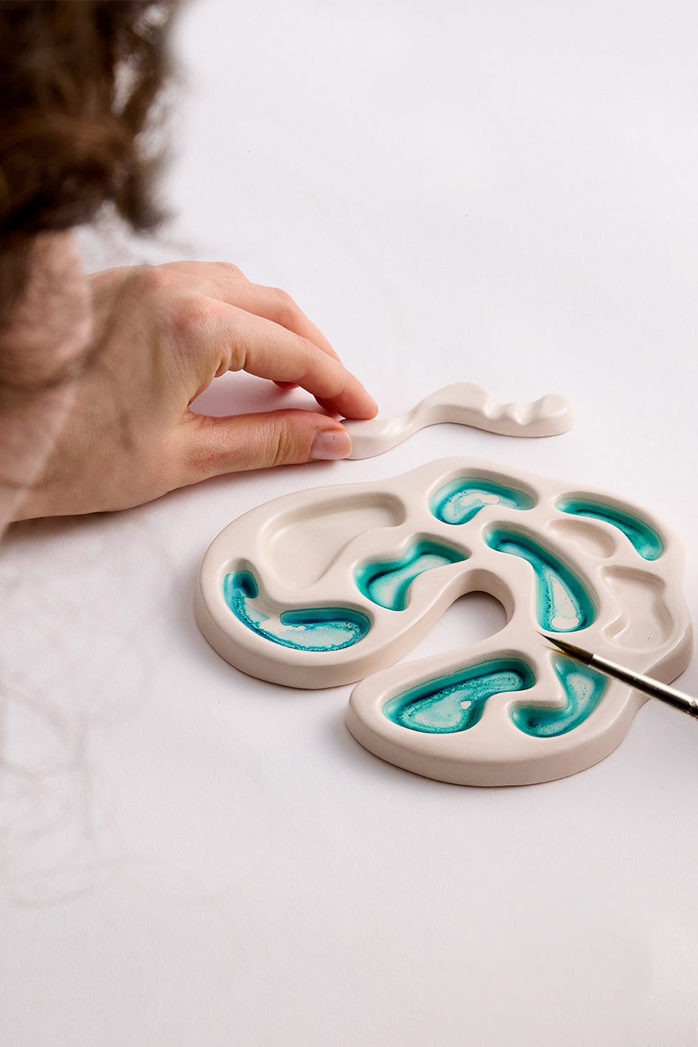 Leaf - Resim Paleti - 10 Hazneli - 3