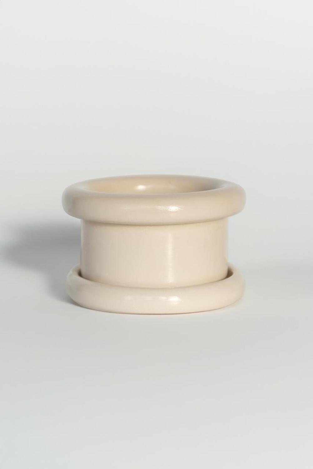 Yugatelier-Bej Beton Dekoratif Saksı-Dekoratif Saksı-2-Milagron.com