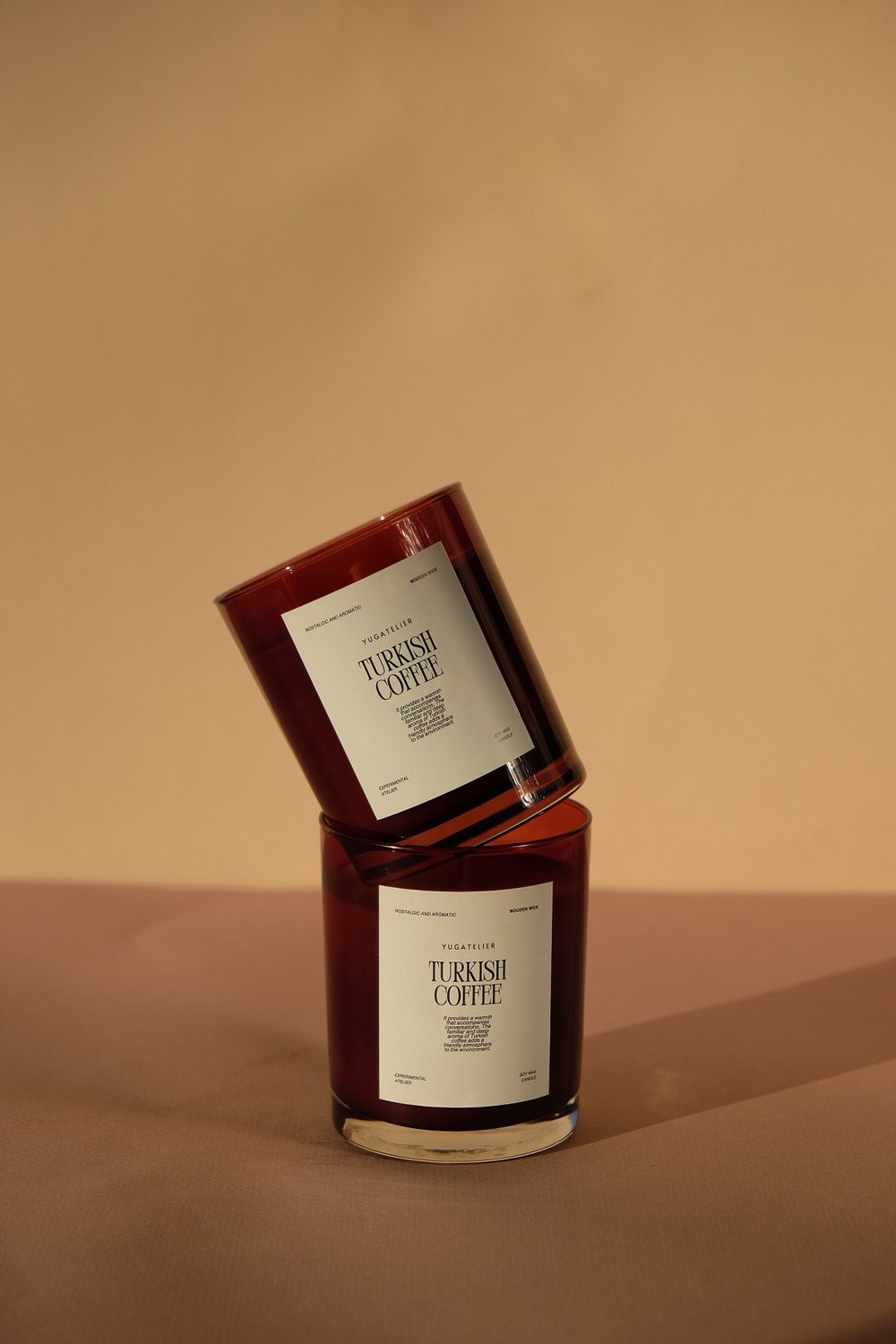 Yugatelier-Türk Kahvesi Bardak Mum-Mum-1-Milagron.com