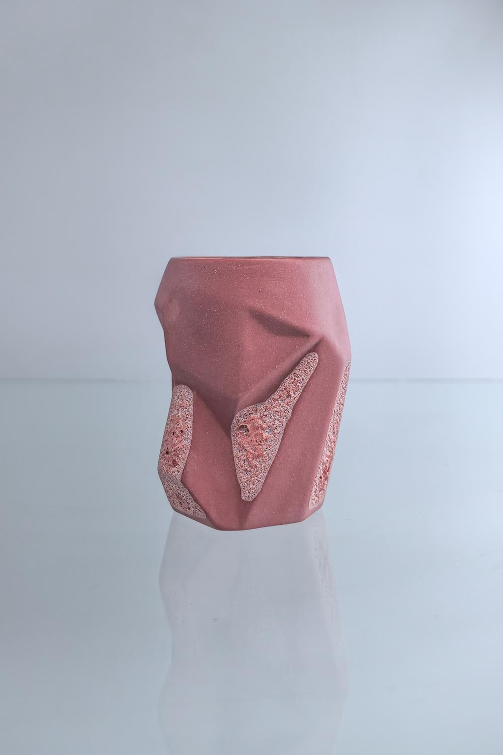 Yumsel-Porselen Bardak Pink Bazalt-Bardak-2-Milagron.com