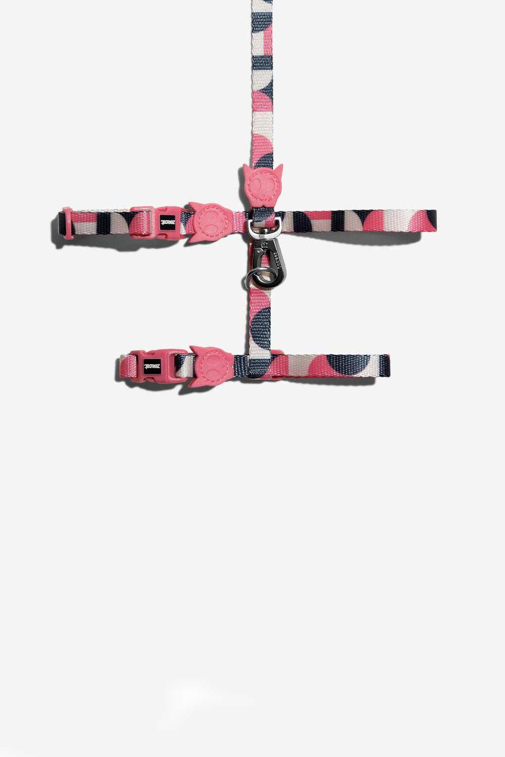 ZEE.DOG-Split Kedi Göğüs ve Gezdirme Seti-Kedi-3-Milagron.com