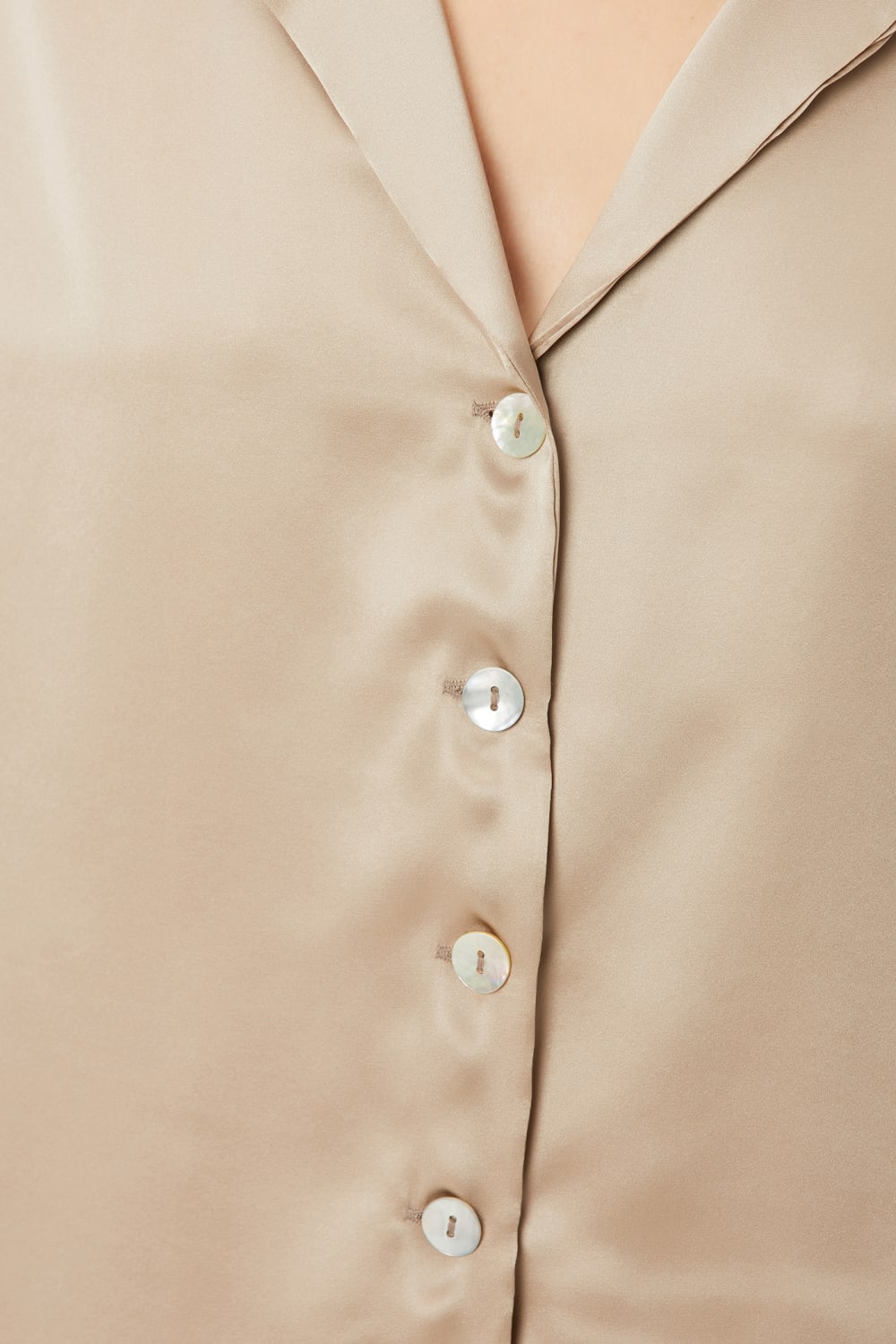 Zau-Vizon %100 İpek Kadın Pijama Takımı-Pijama Takımı-4-Milagron.com